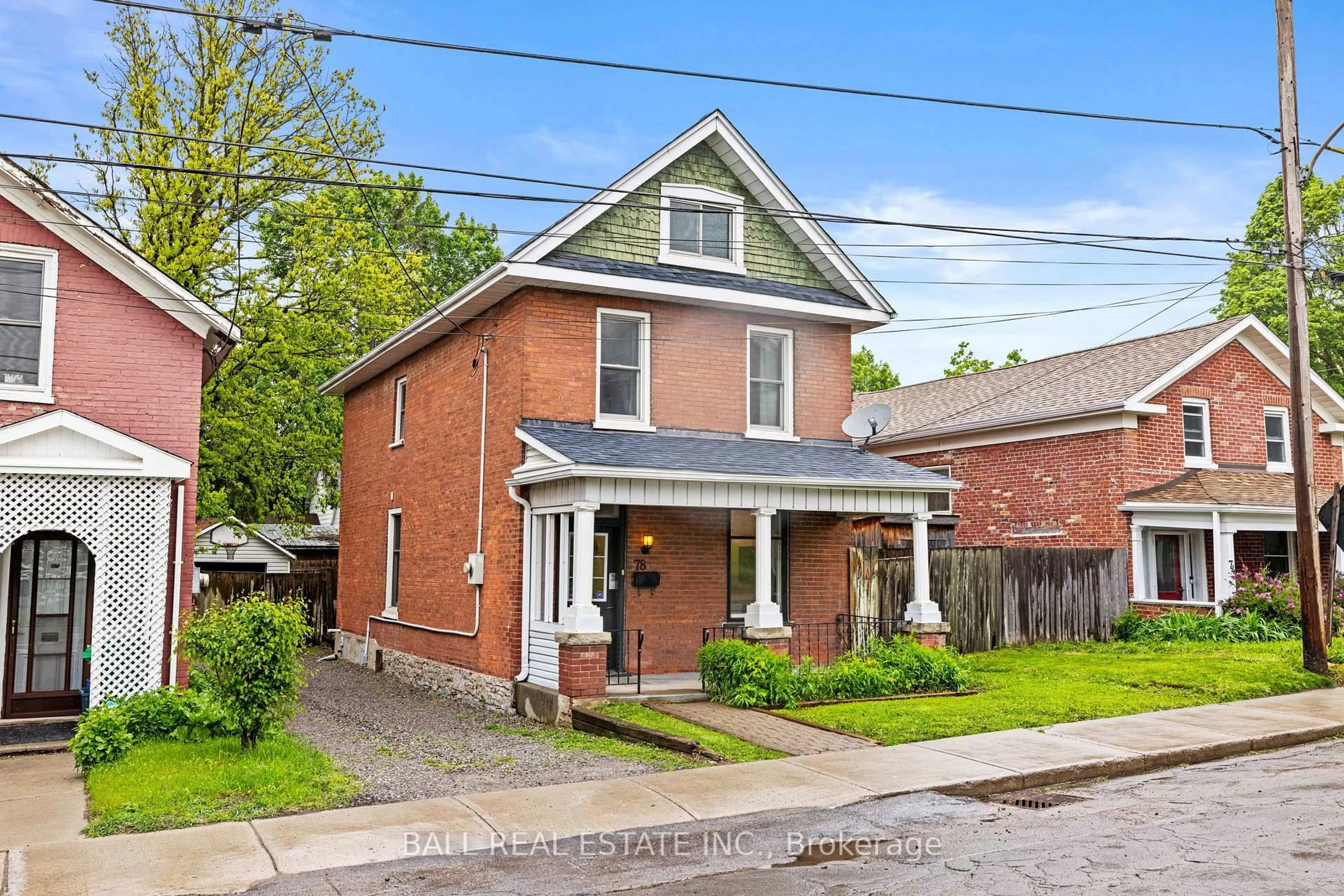 Home with brick exterior material, street for 78 McDonnel St, Peterborough Central Ontario K9H 2V7