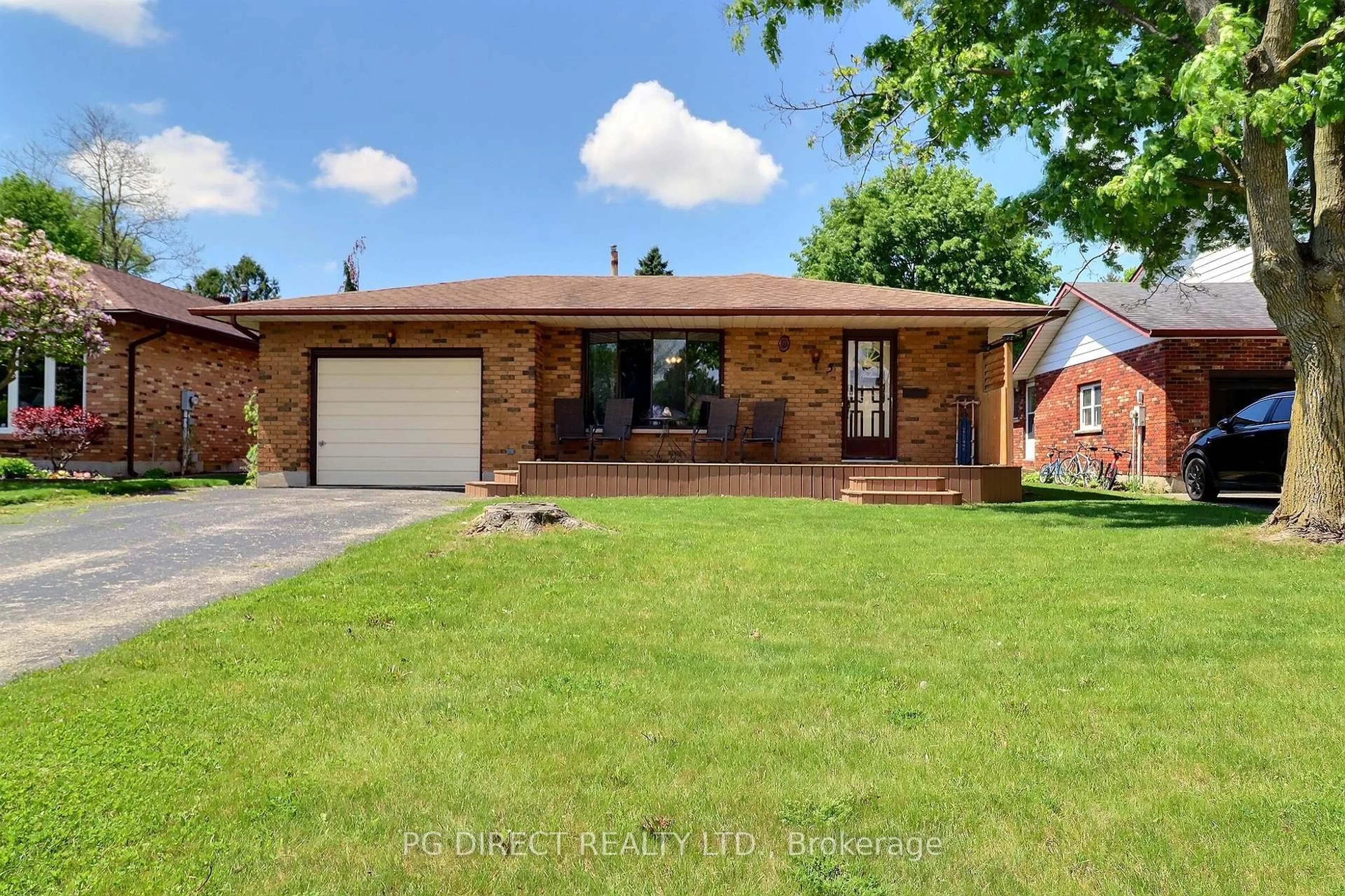 Home with brick exterior material, street for 5 Denrich Ave, Tillsonburg Ontario N4G 4V9