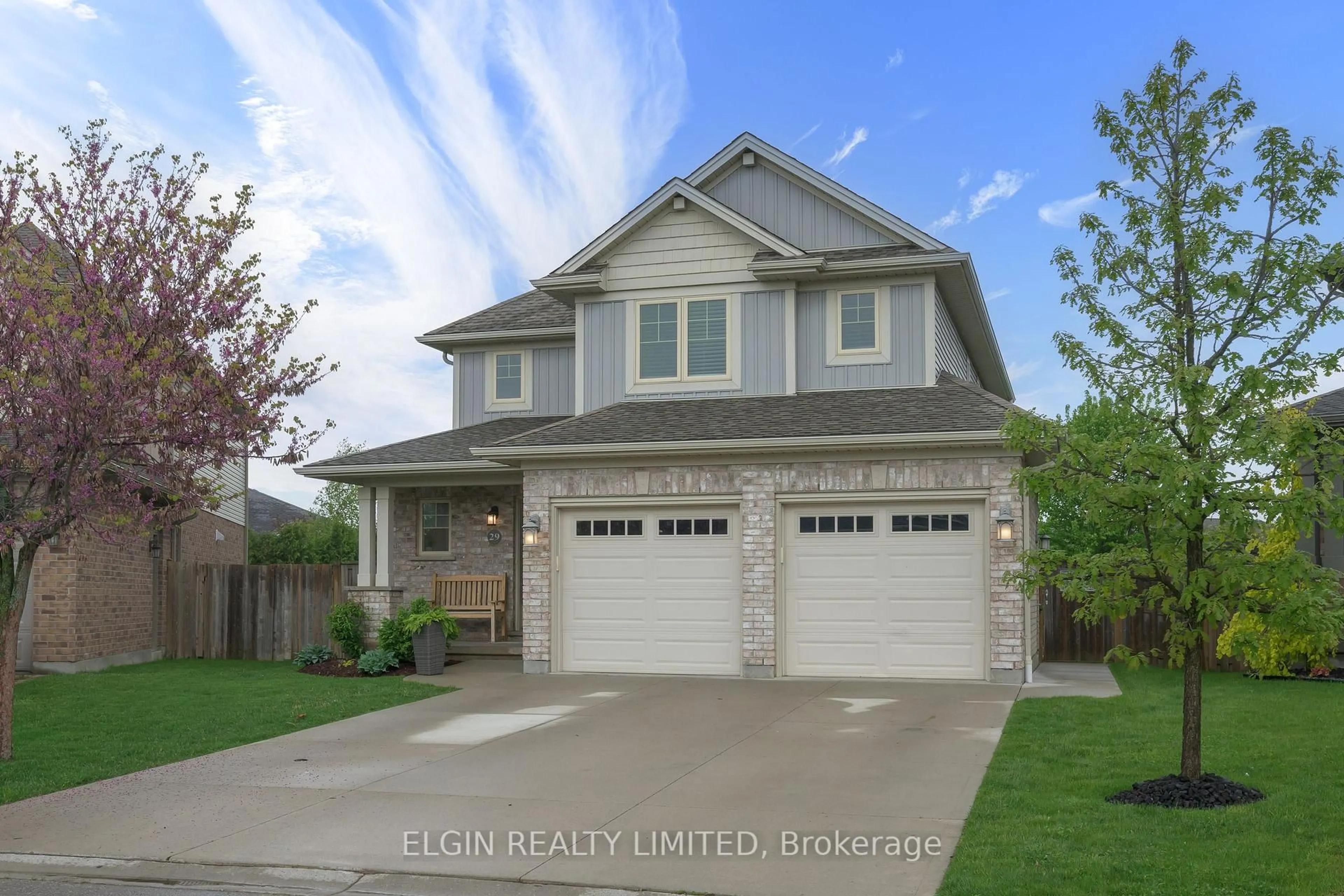 Home with brick exterior material, street for 29 Bridle Path St, St. Thomas Ontario N5R 0B4