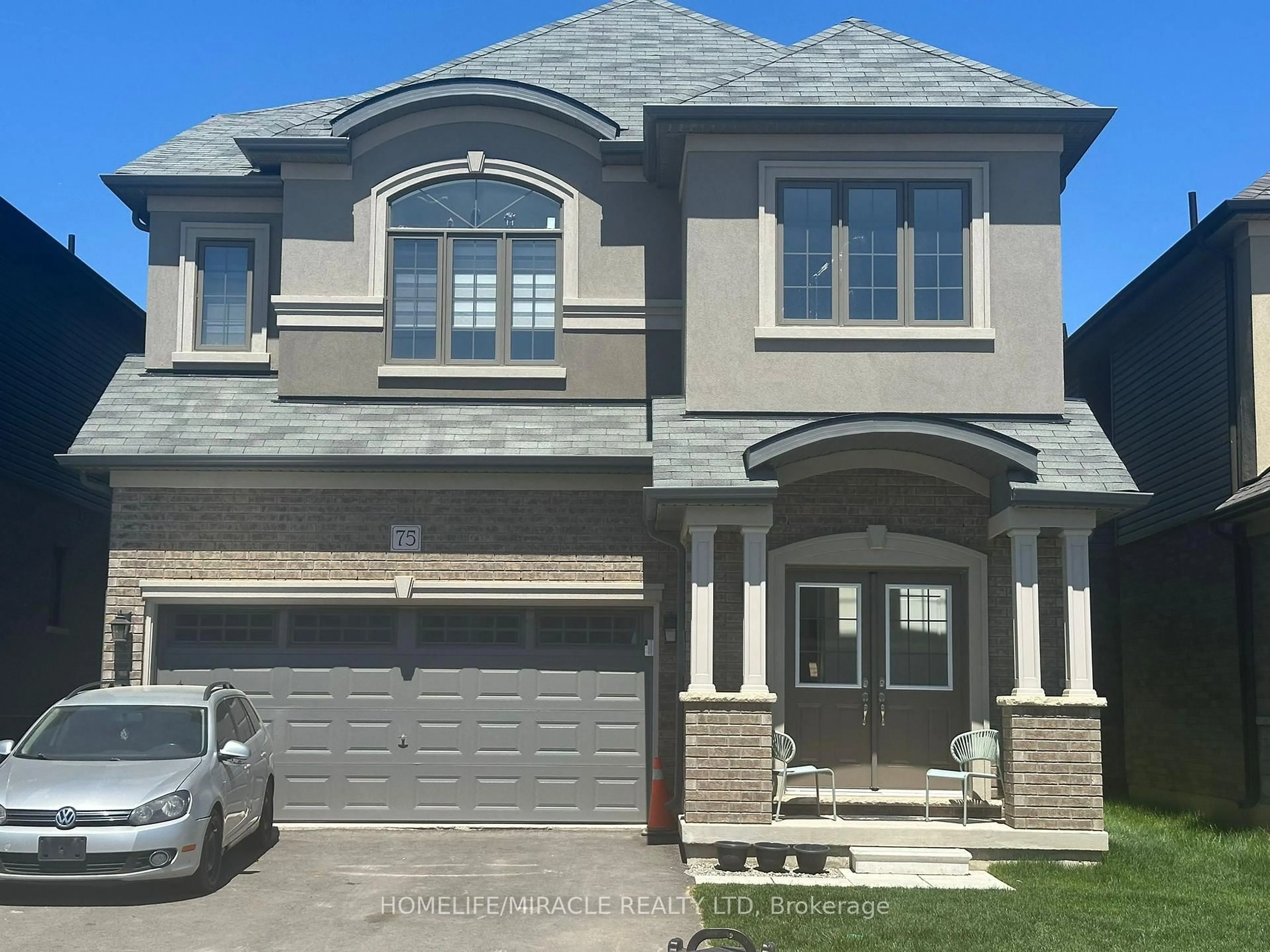 Home with brick exterior material, street for 75 Hitchman St, Brant Ontario N3L 0M1