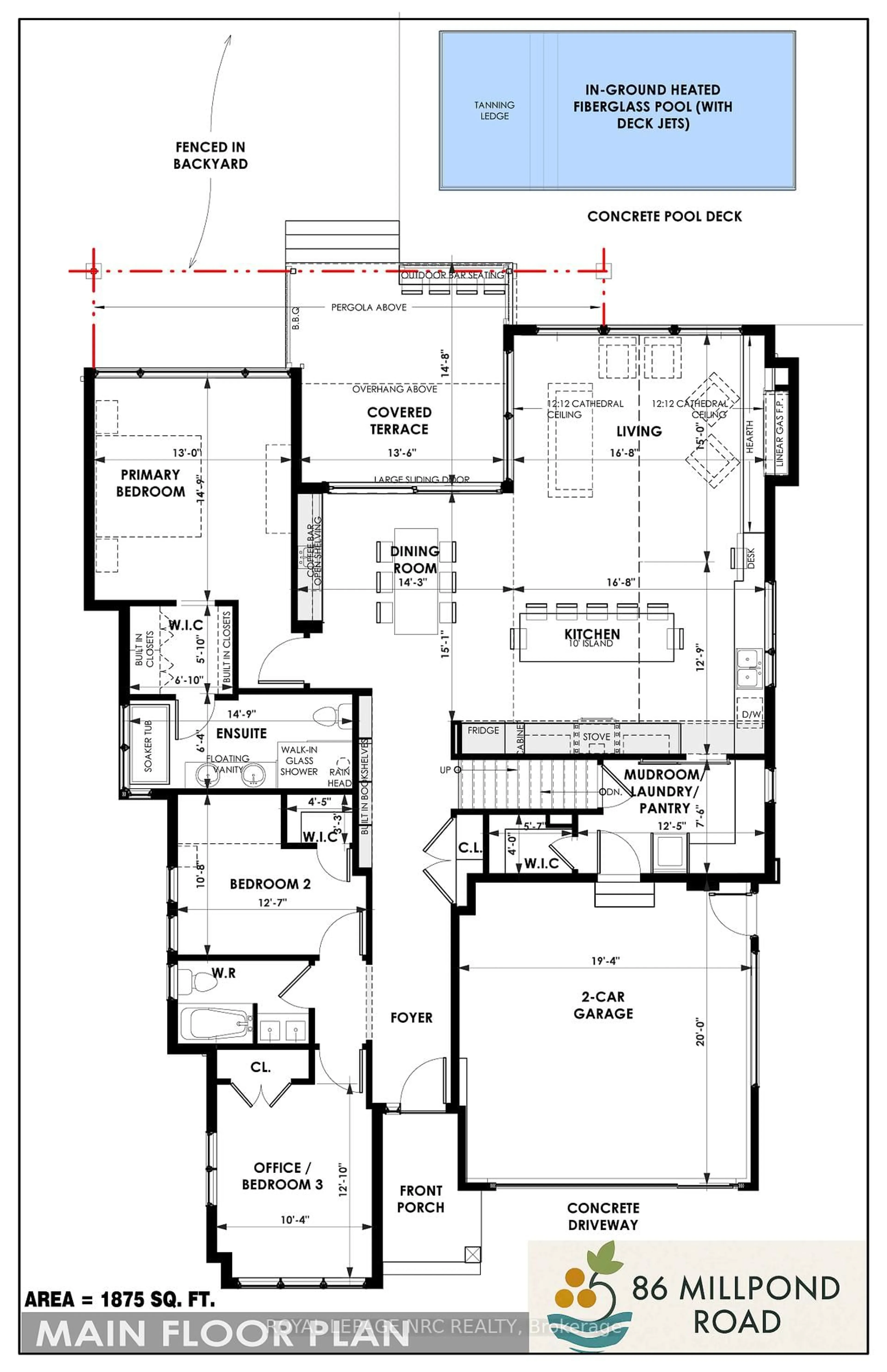 Floor plan for 86 Millpond Rd, Niagara-on-the-Lake Ontario L0S 1J0