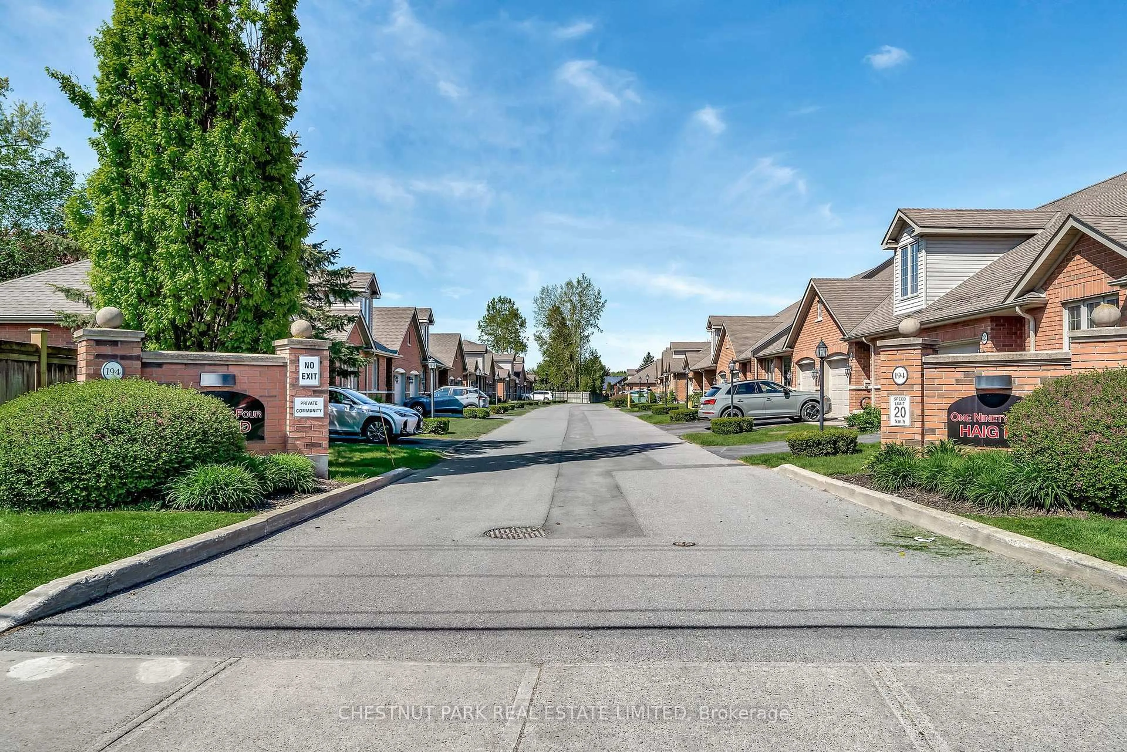 A pic from outside/outdoor area/front of a property/back of a property/a pic from drone, street for 194 Haig Rd #31, Belleville Ontario K8N 0A8