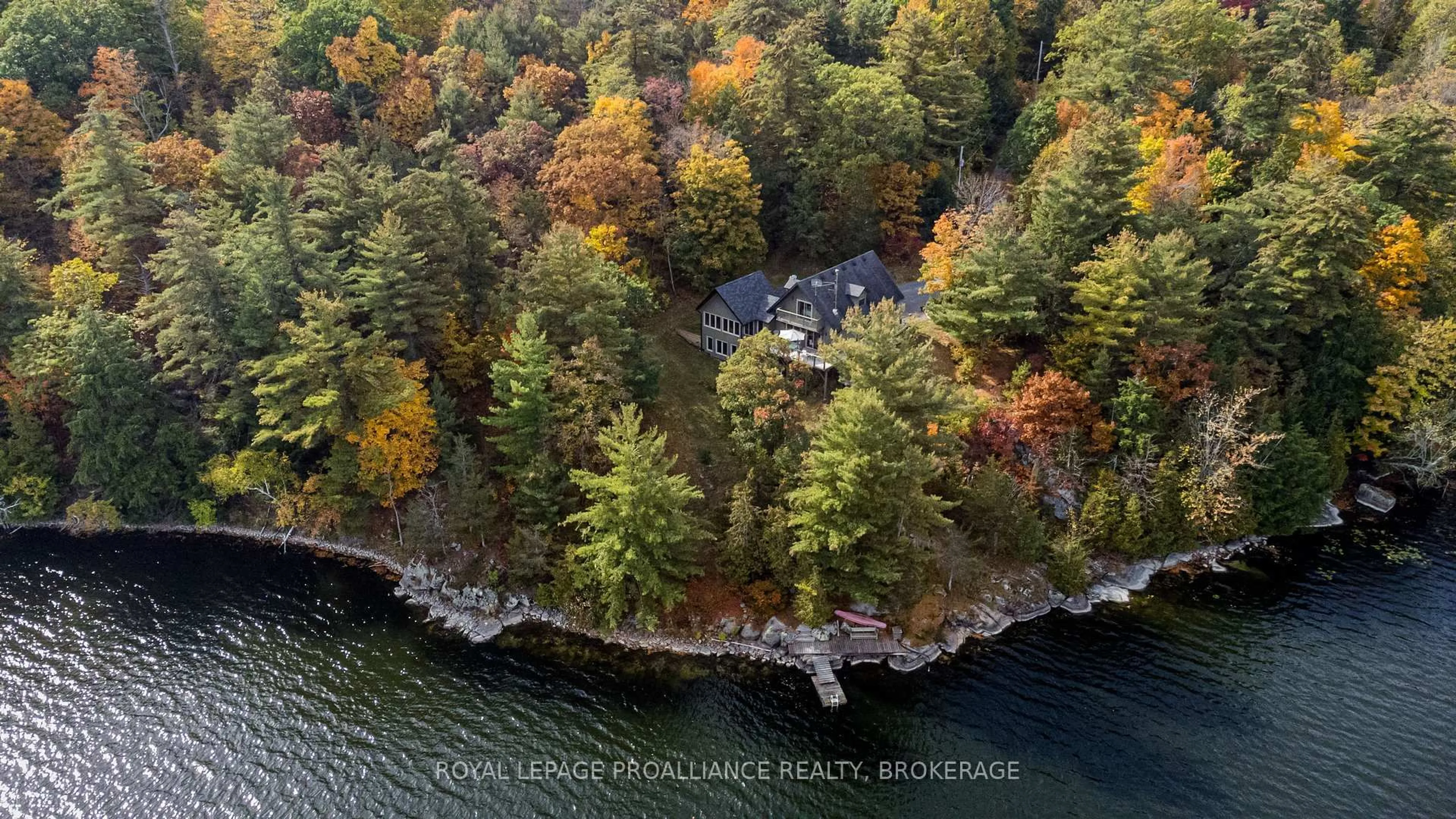 A pic from outside/outdoor area/front of a property/back of a property/a pic from drone, water/lake/river/ocean view for 111 Big Hill Rd, Front of Leeds & Seeleys Bay Ontario K0H 2N0