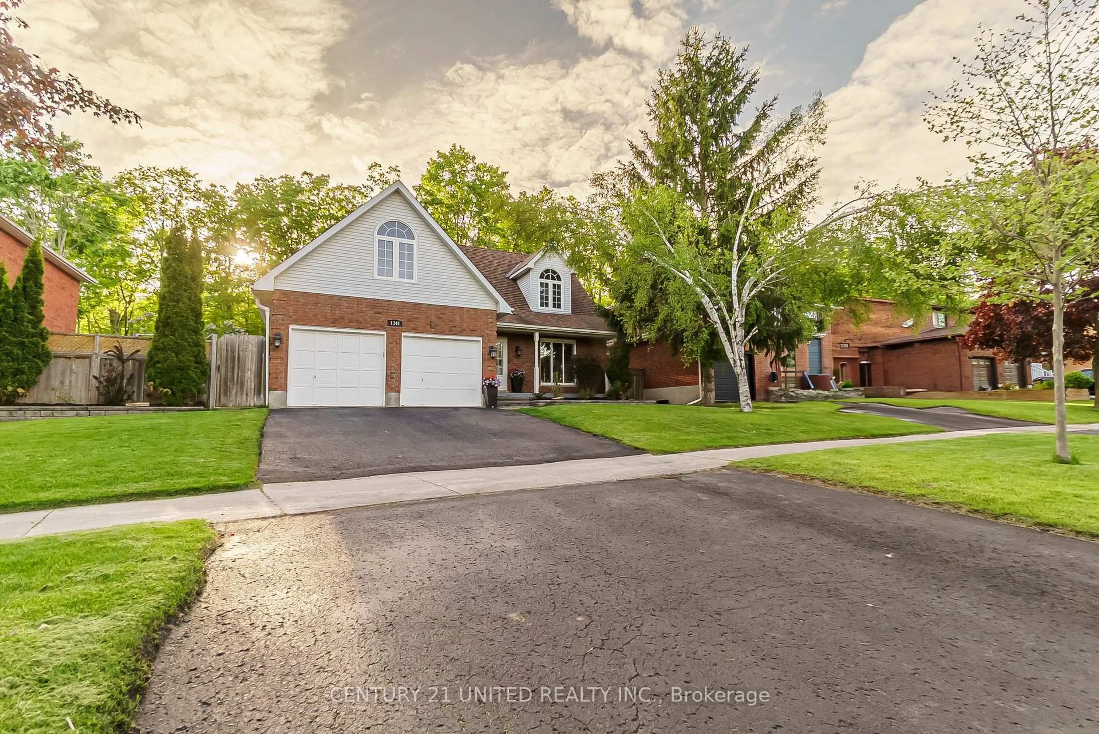 Home with brick exterior material, street for 1341 Hetherington Dr, Peterborough North Ontario K9L 1X5