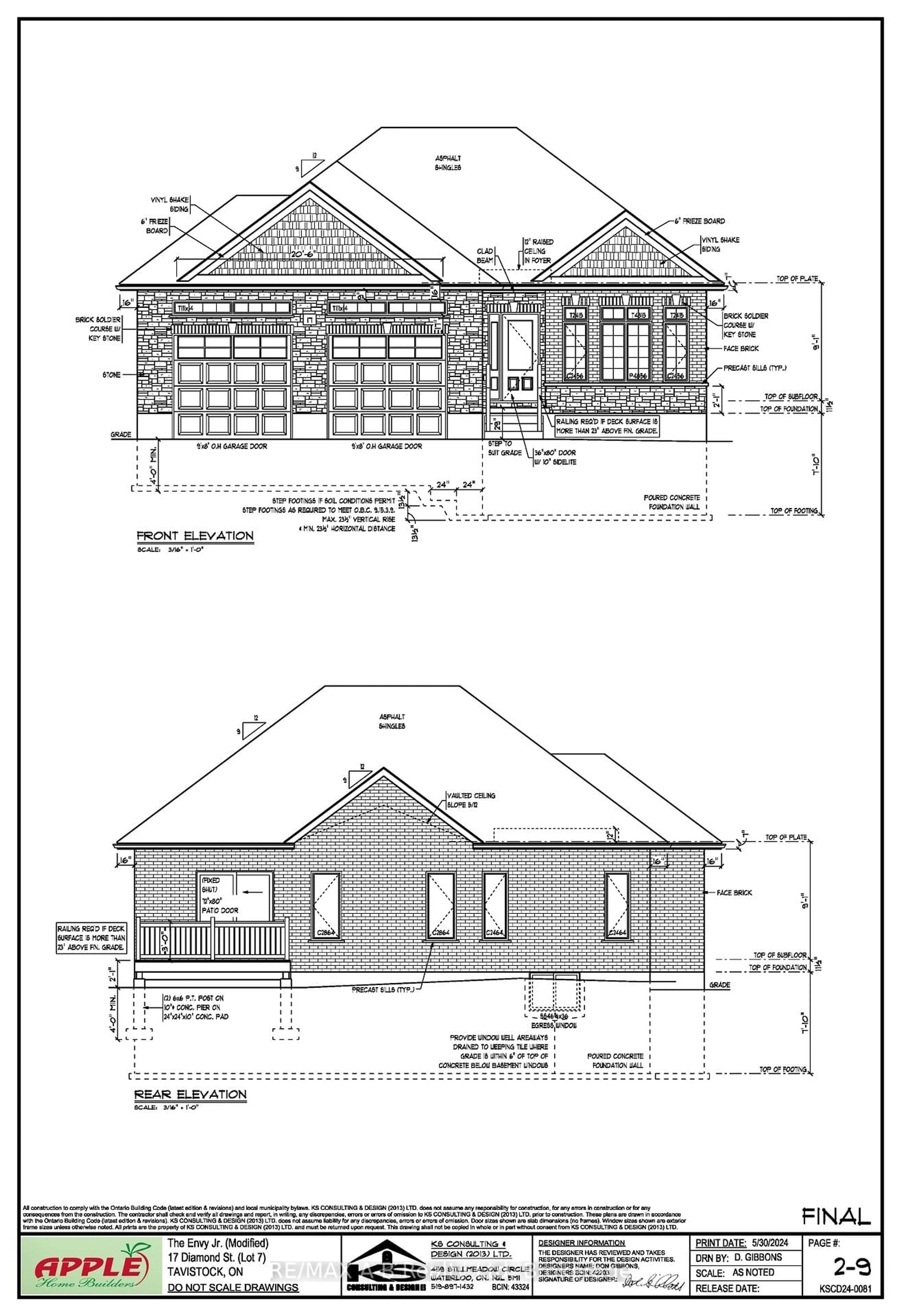 Floor plan for 17 DIAMOND St, East Zorra-Tavistock Ontario N0B 2R0