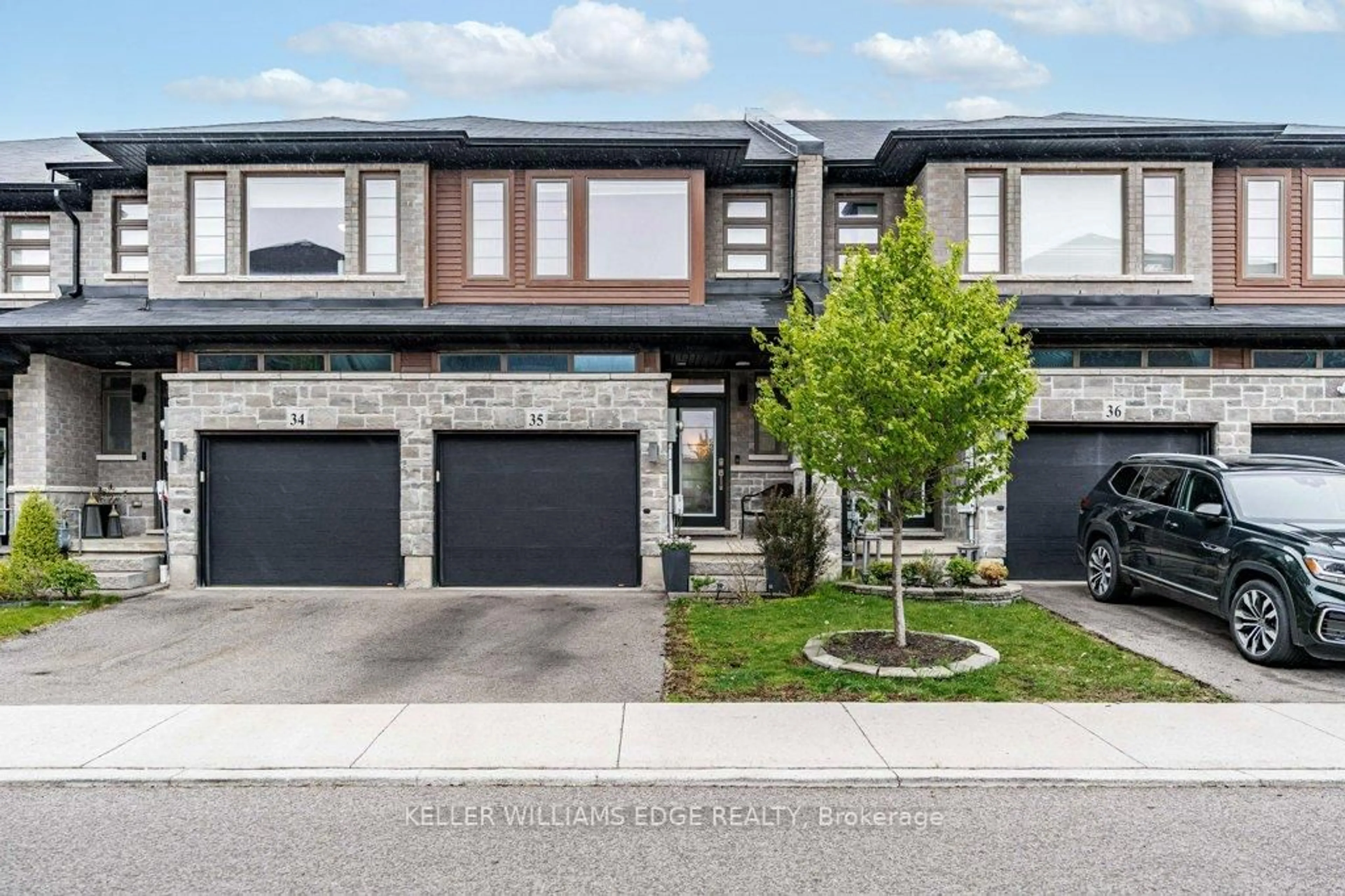 Home with brick exterior material, street for 30 Times Square Blvd #35, Hamilton Ontario L8J 0L8