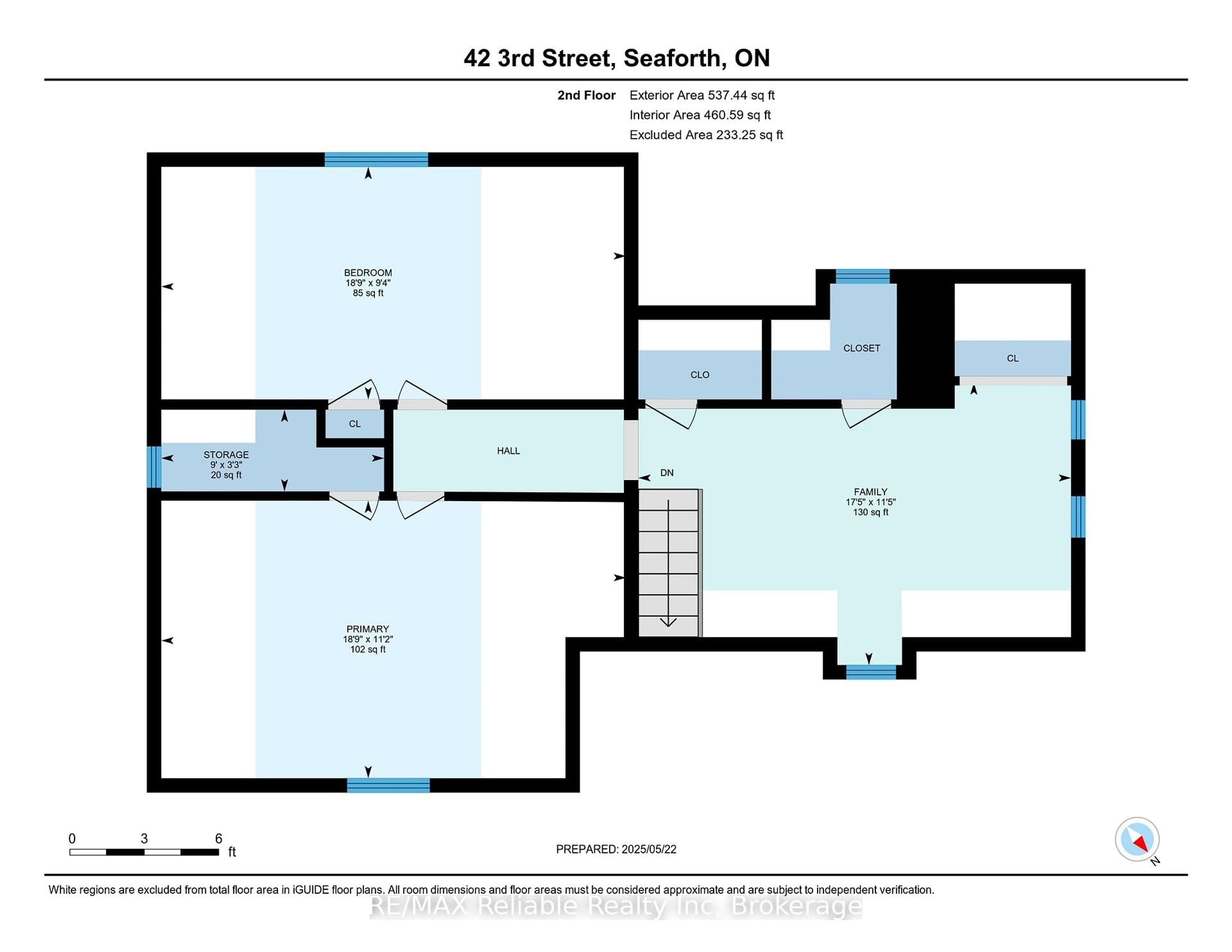 Floor plan for 42 Third St, Huron East Ontario N0K 1G0