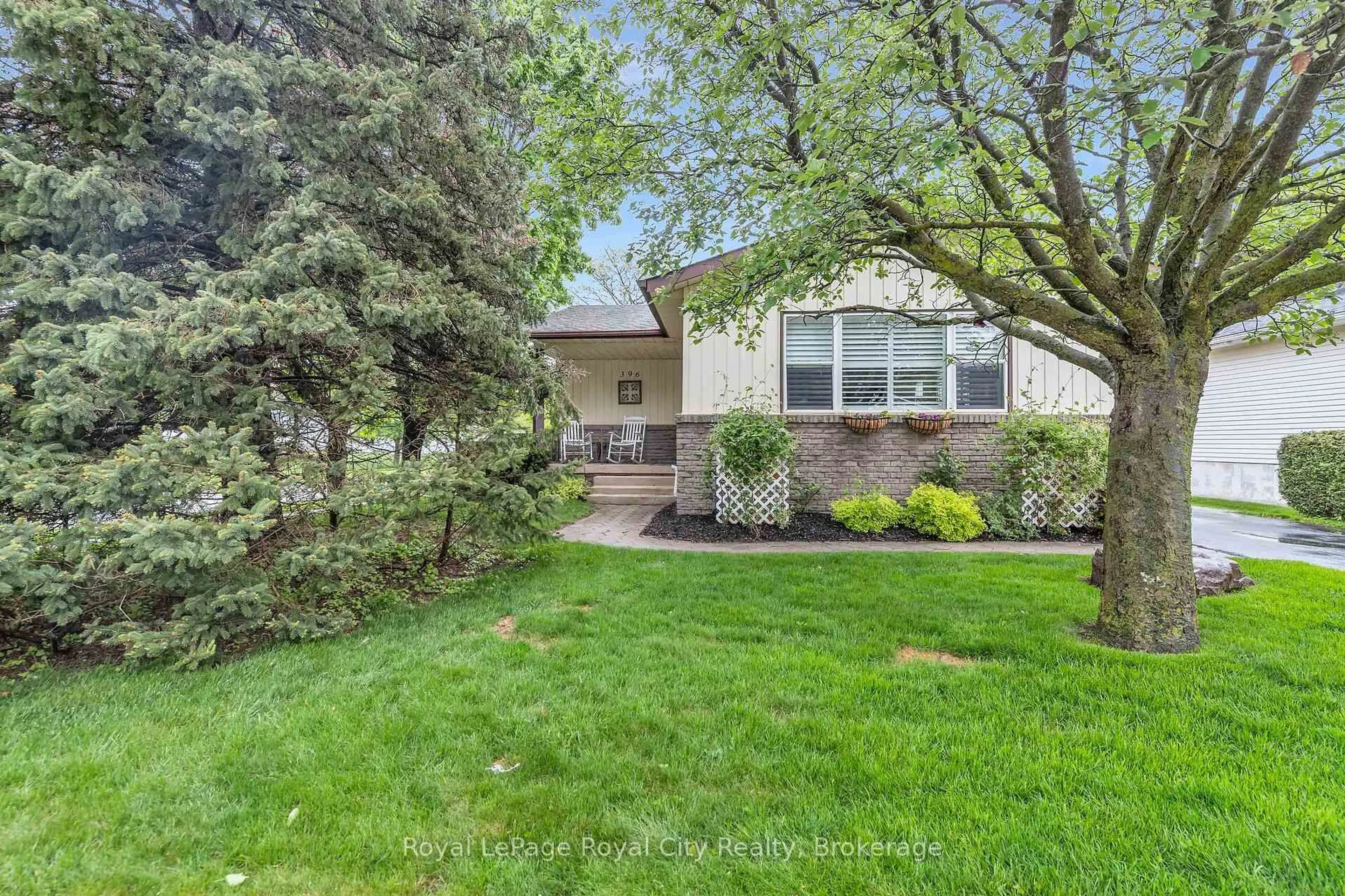 Home with vinyl exterior material, street for 396 West Acres Dr, Guelph Ontario N1H 7C2