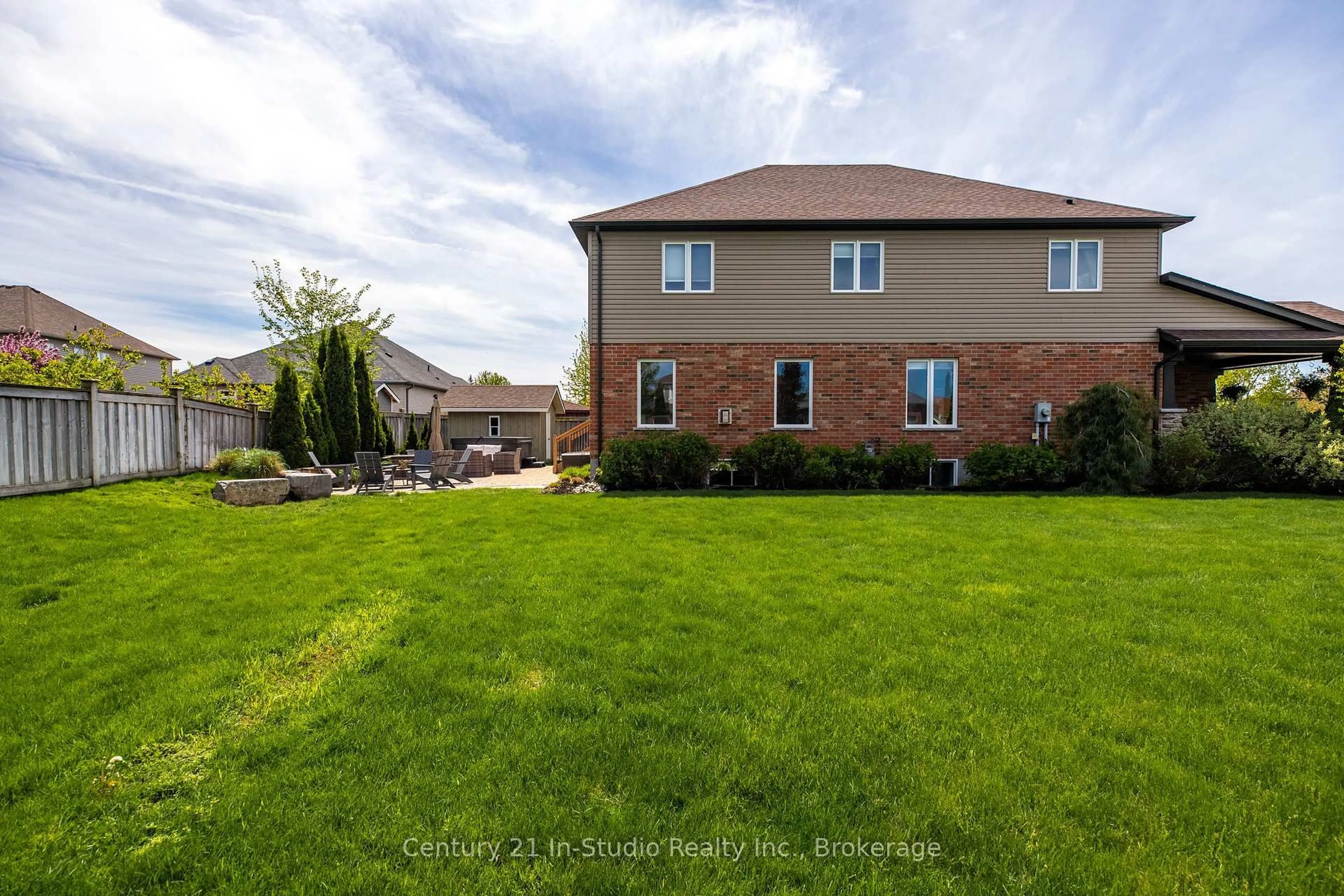 A pic from outside/outdoor area/front of a property/back of a property/a pic from drone, street for 898 Sumpton St, Saugeen Shores Ontario N0H 2C2
