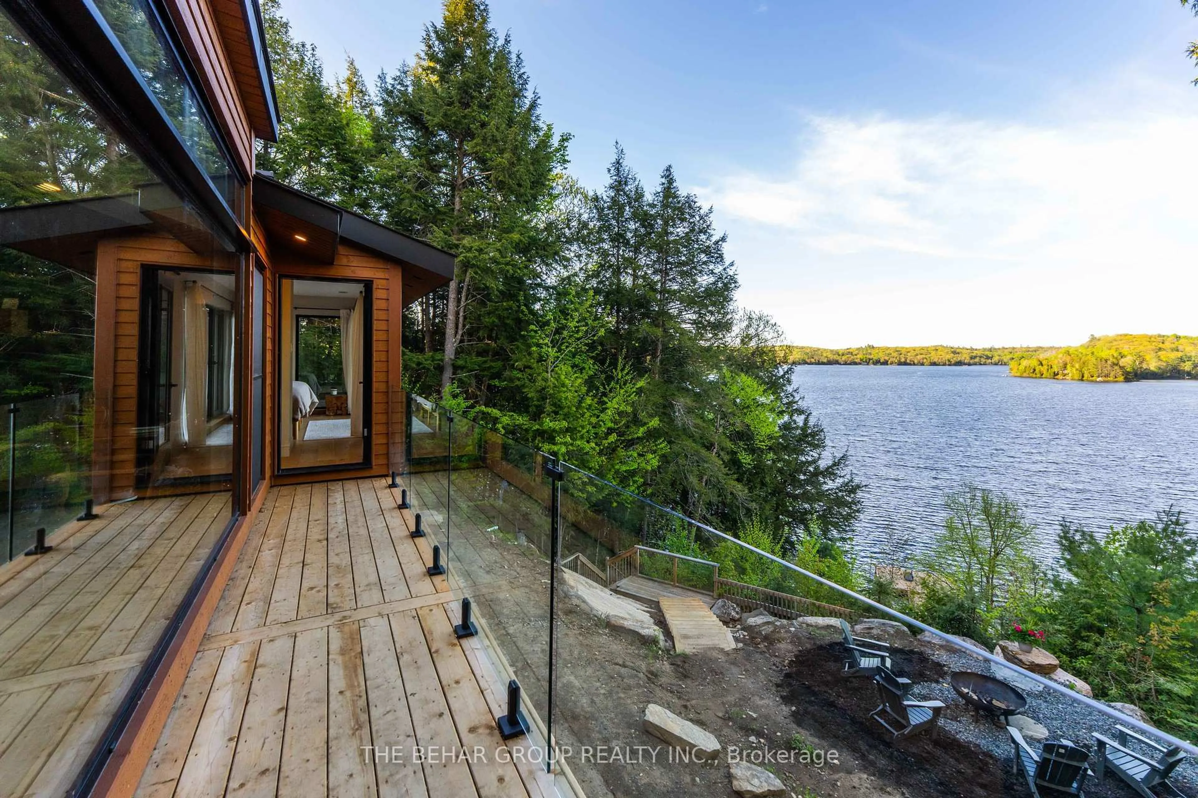 Patio, water/lake/river/ocean view for 1311 S Ril Lake Rd, Lake of Bays Ontario P0B 1A0