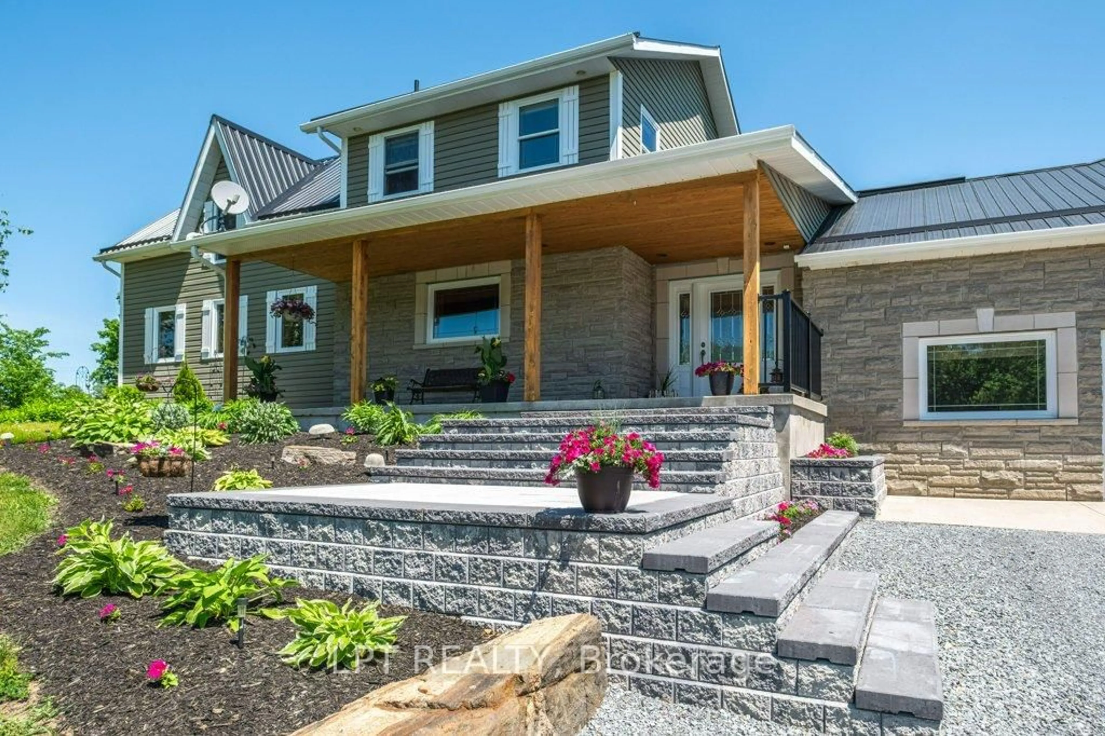 Home with brick exterior material, street for 1758 Forty Foot Rd, Godfrey Ontario K0H 1T0