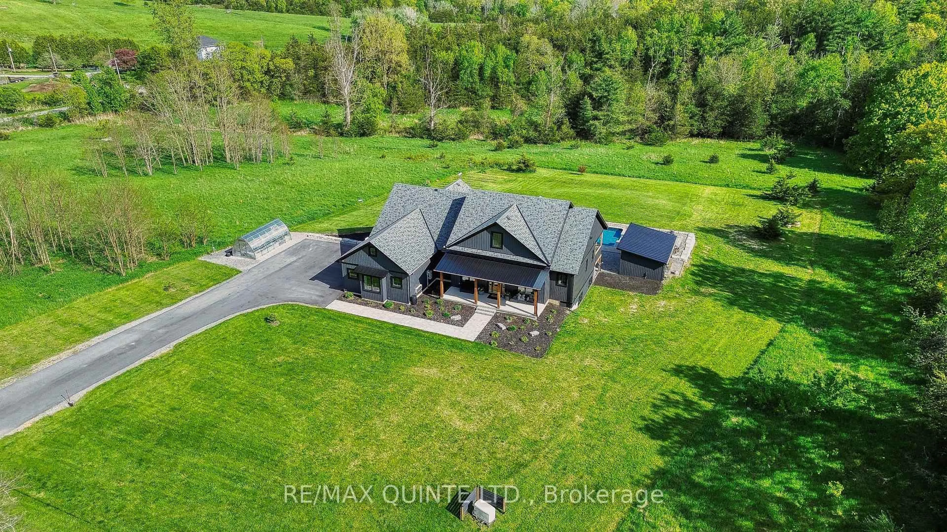 A pic from outside/outdoor area/front of a property/back of a property/a pic from drone, unknown for 1707 Fish And Game Club Rd, Hastings Ontario K0K 2C0