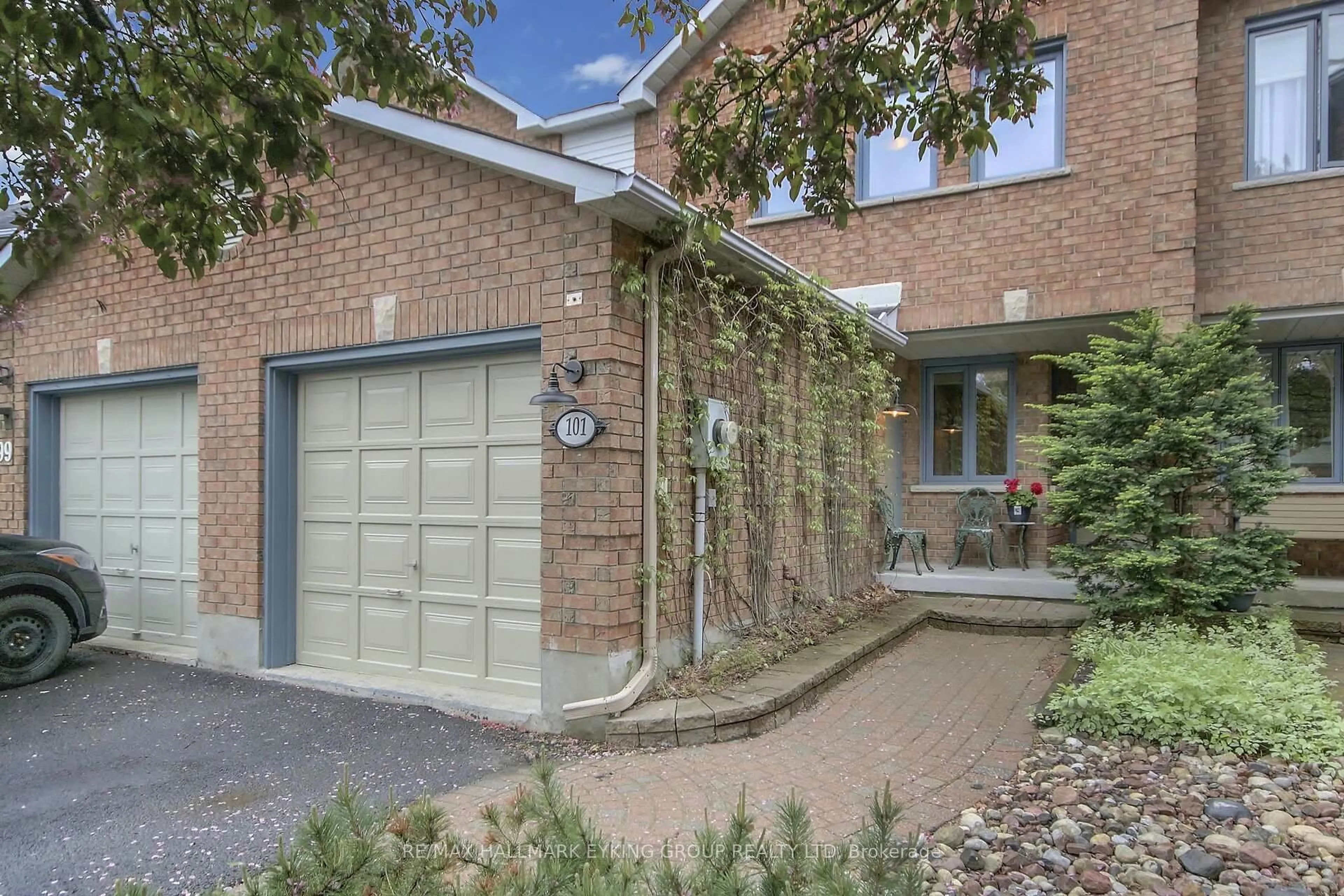 Home with brick exterior material, street for 101 Mcgibbon Dr, Kanata Ontario K2L 4A4