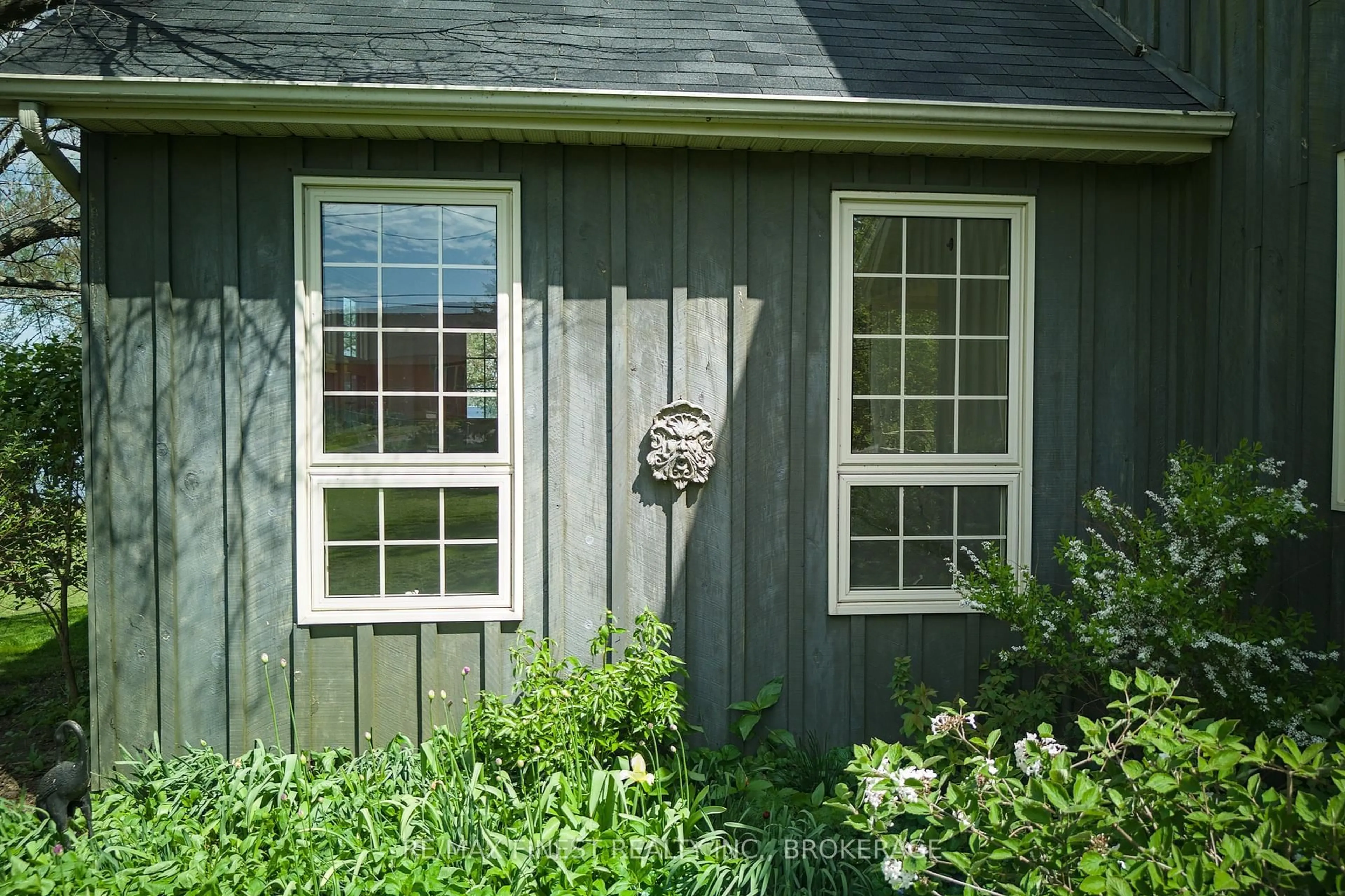 Home with vinyl exterior material, street for 9910 Front Rd, Stella Ontario K0H 2S0