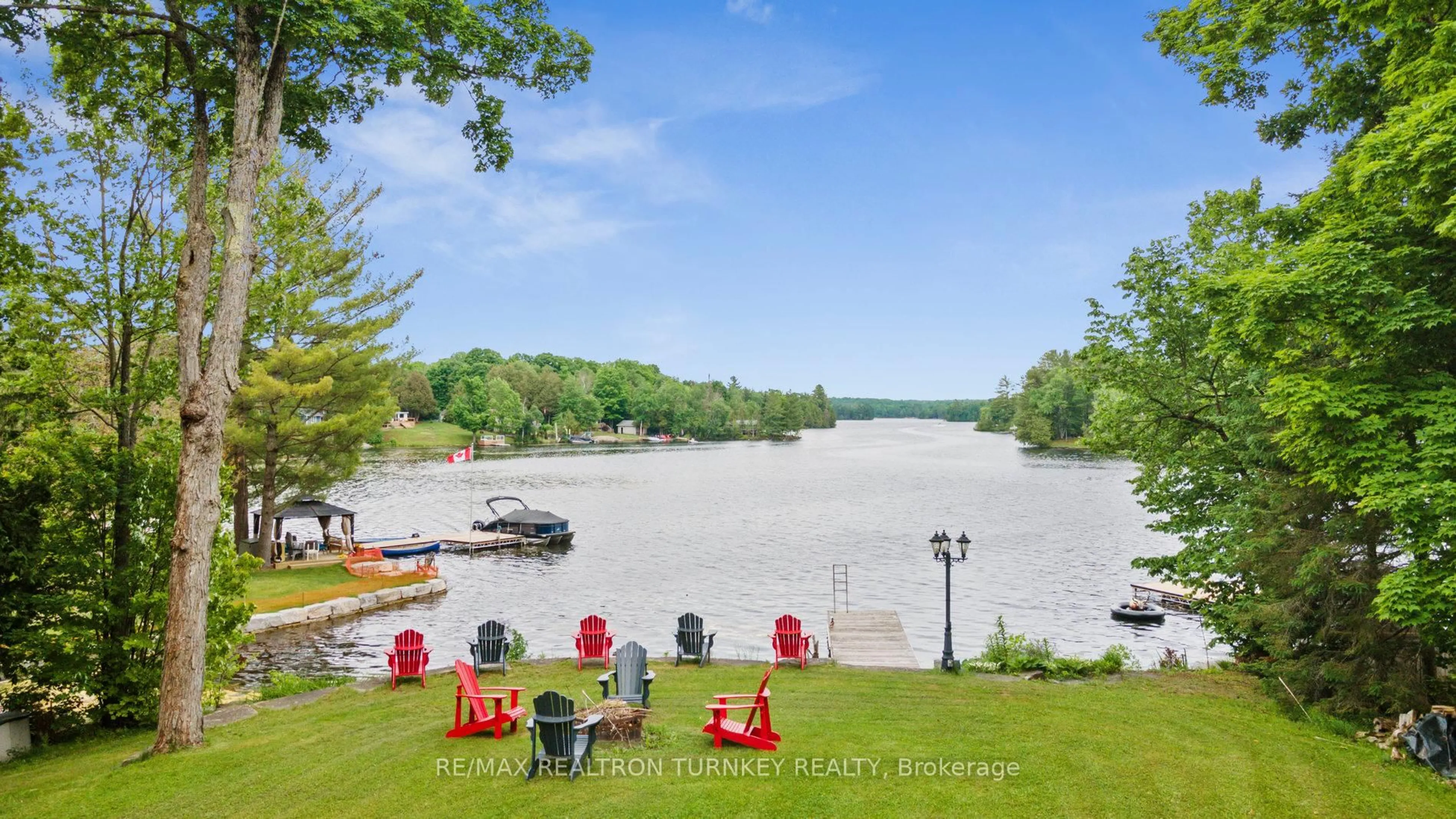 Patio, water/lake/river/ocean view for 310 Northern Ave, Trent Lakes Ontario K0M 1A0