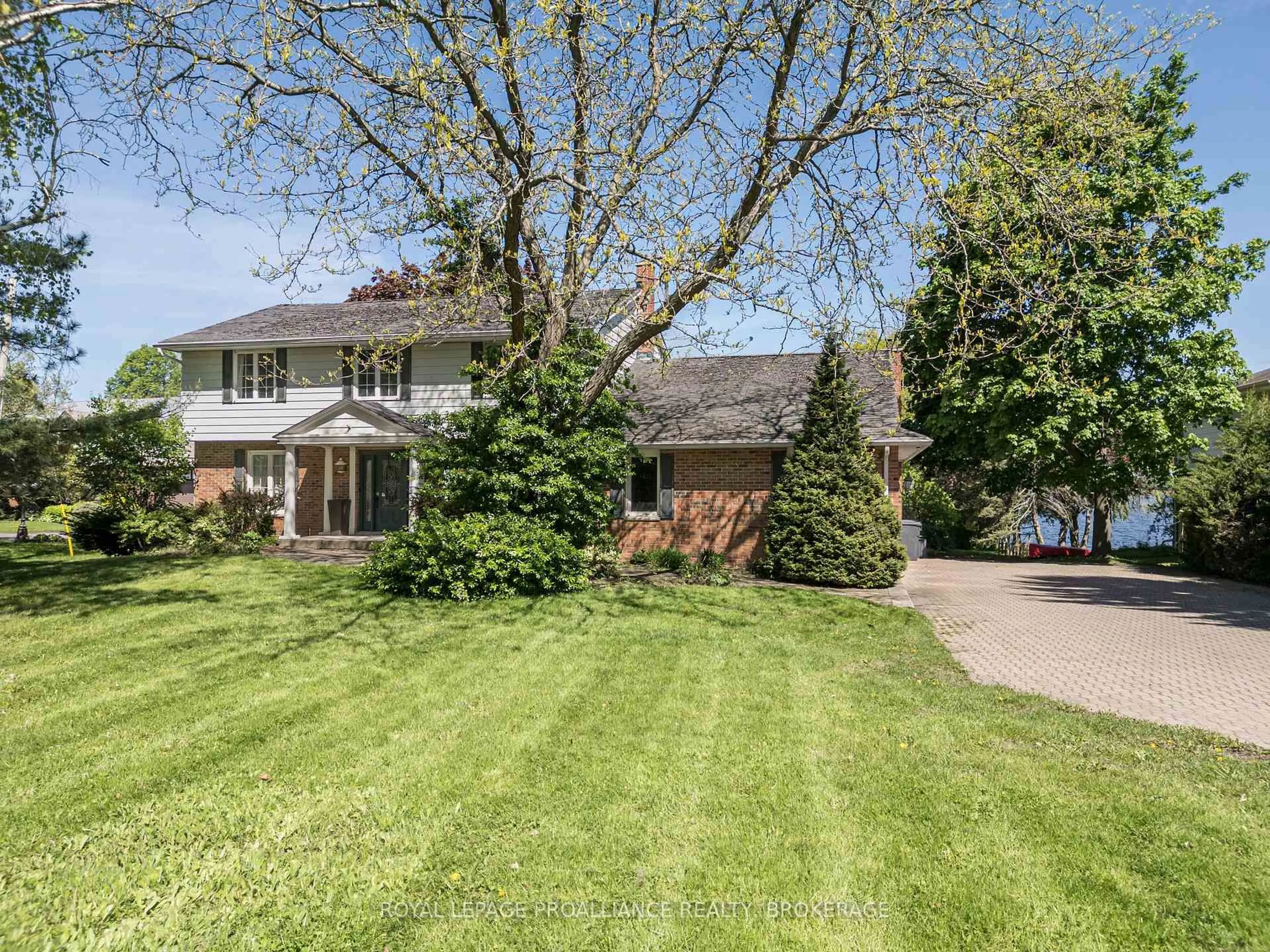 A pic from outside/outdoor area/front of a property/back of a property/a pic from drone, street for 1060 County Road 3 N/A, Prince Edward County Ontario K8N 4Z1