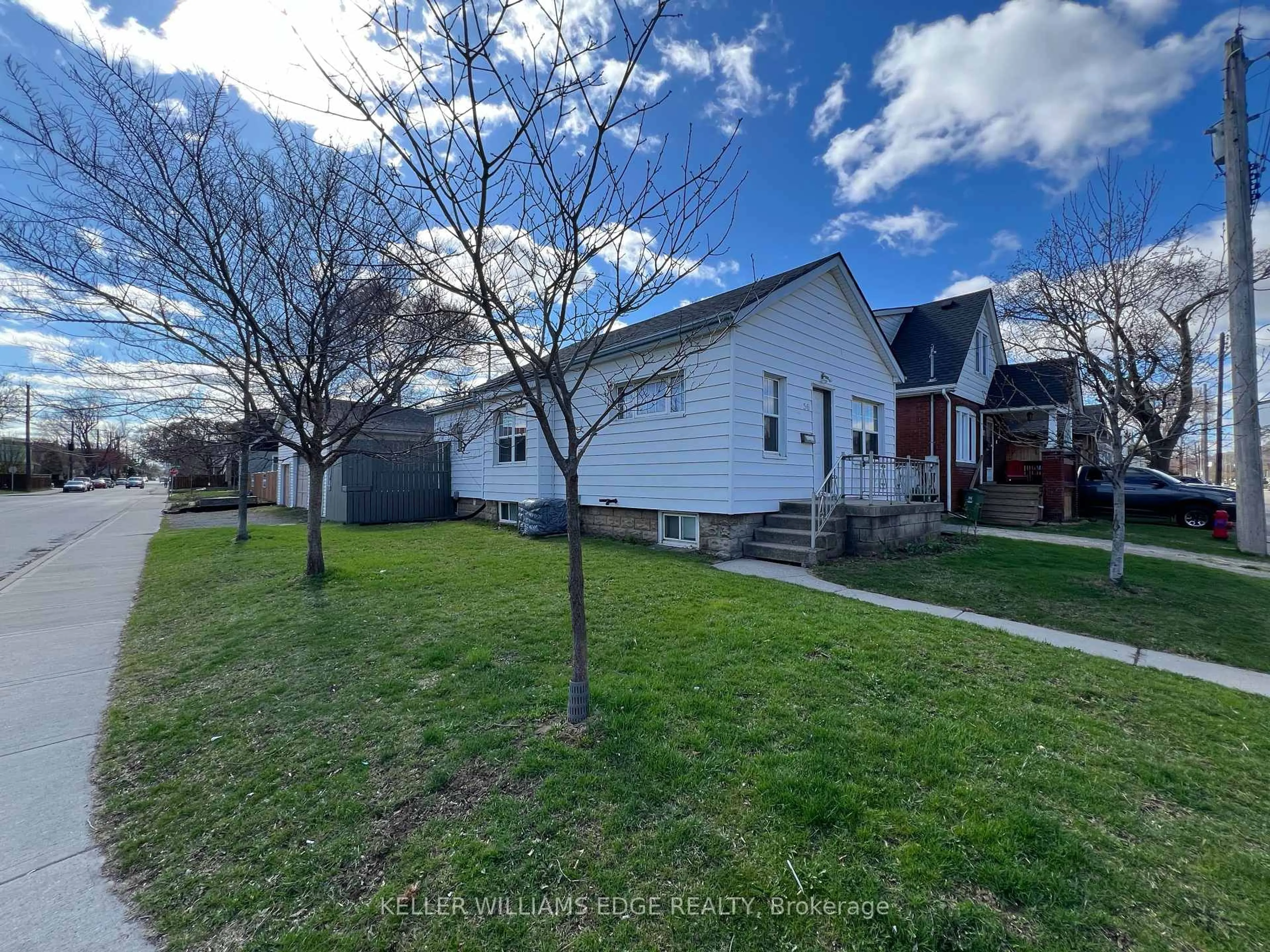 A pic from outside/outdoor area/front of a property/back of a property/a pic from drone, street for 56 Garside Ave, Hamilton Ontario L8H 4W2