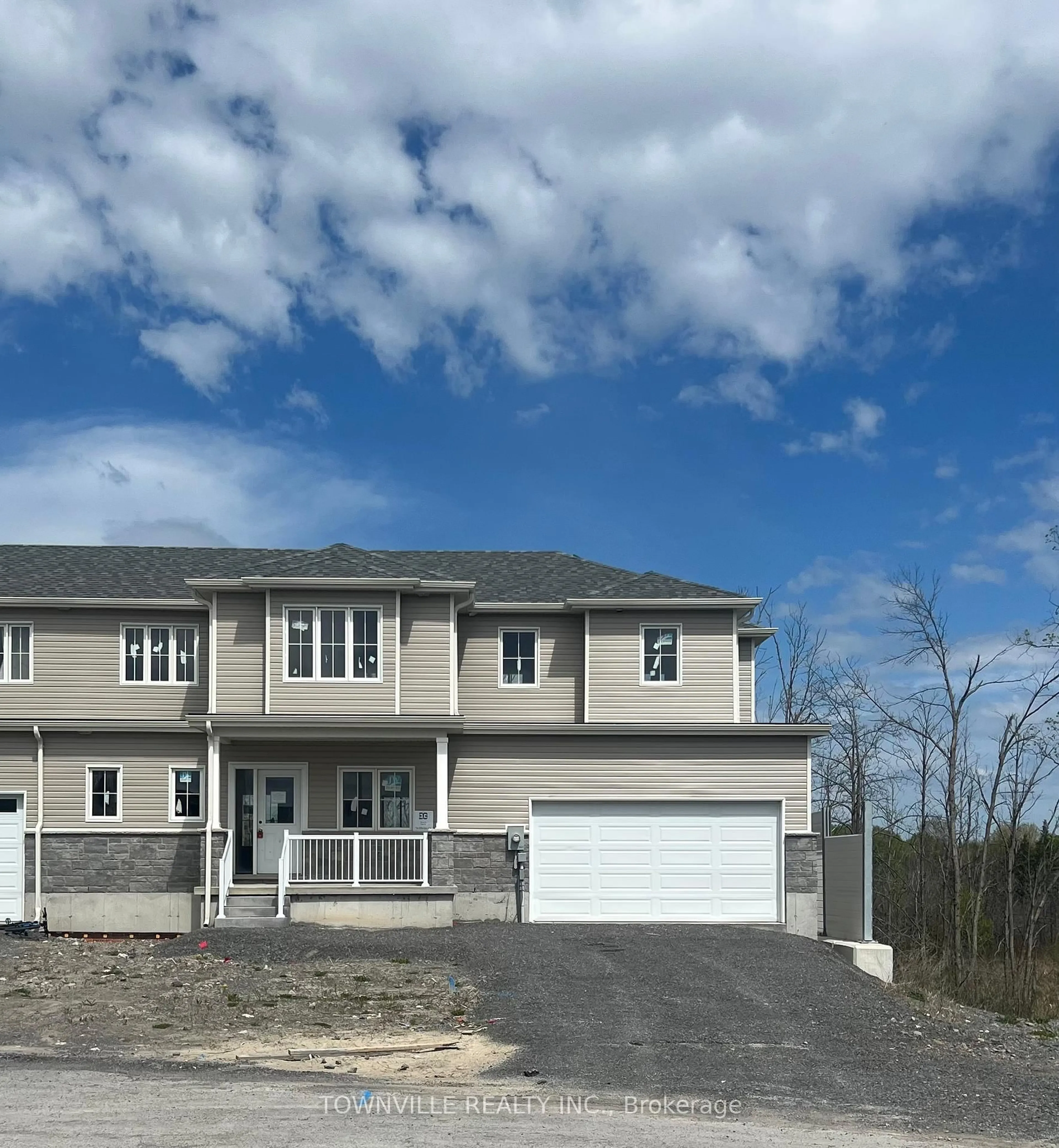 Home with vinyl exterior material, street for 24 Glacier Cres, Belleville Ontario K8N 0T6