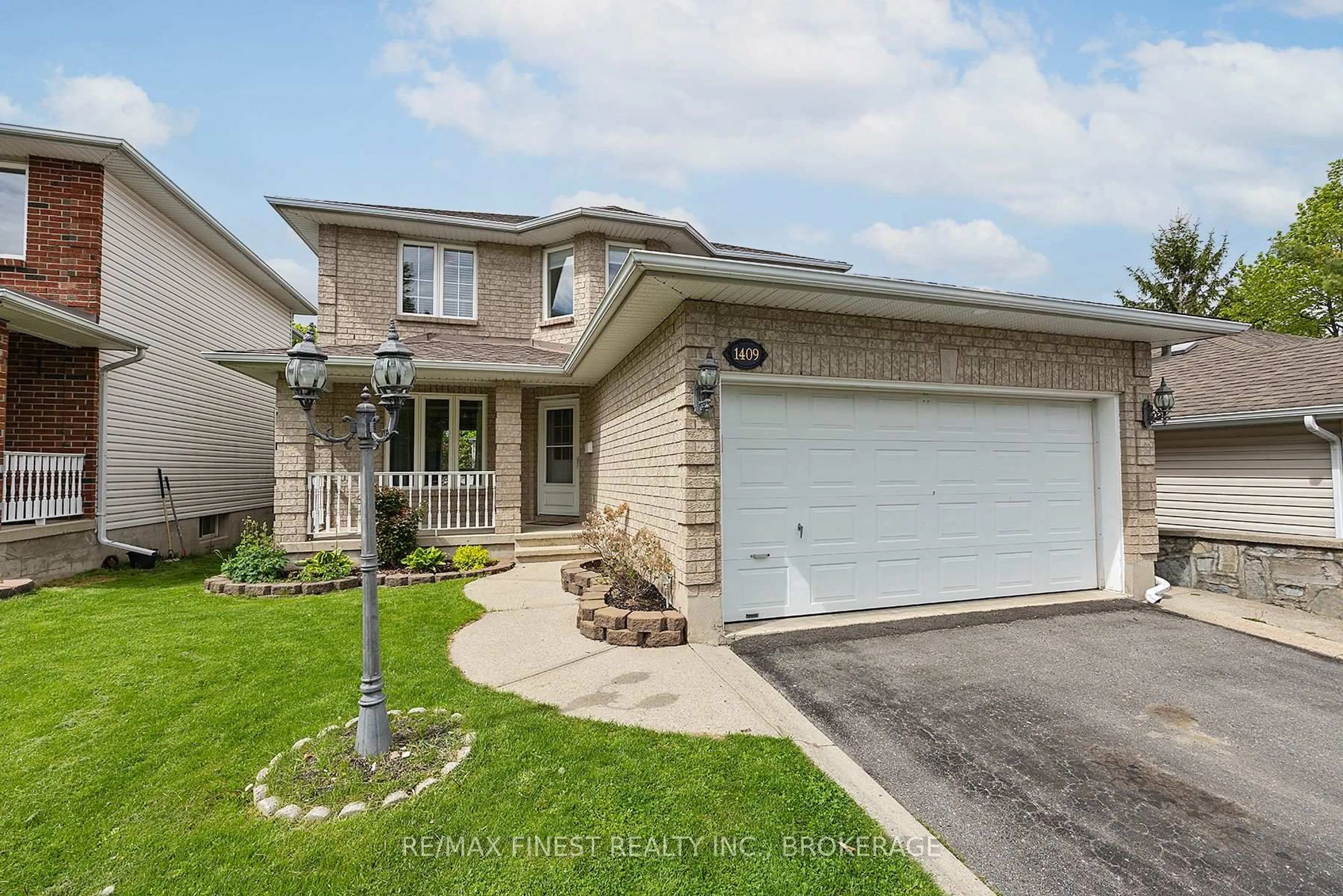 Home with brick exterior material, street for 1409 Fisher Cres, Kingston Ontario K7M 8T1