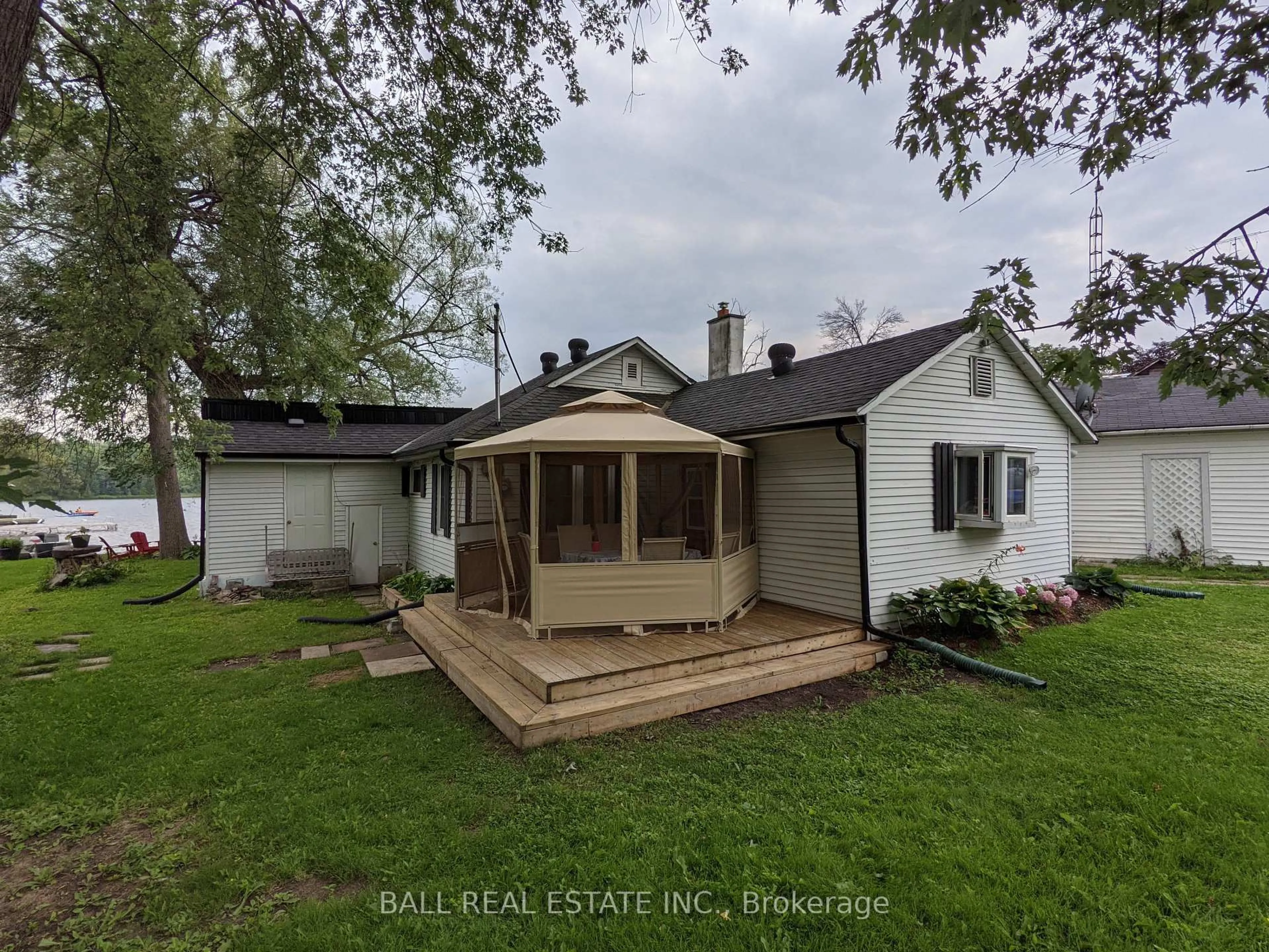 A pic from outside/outdoor area/front of a property/back of a property/a pic from drone, street for 1129 McCarthy Point Rd, Asphodel-Norwood Ontario K0L 1Y0