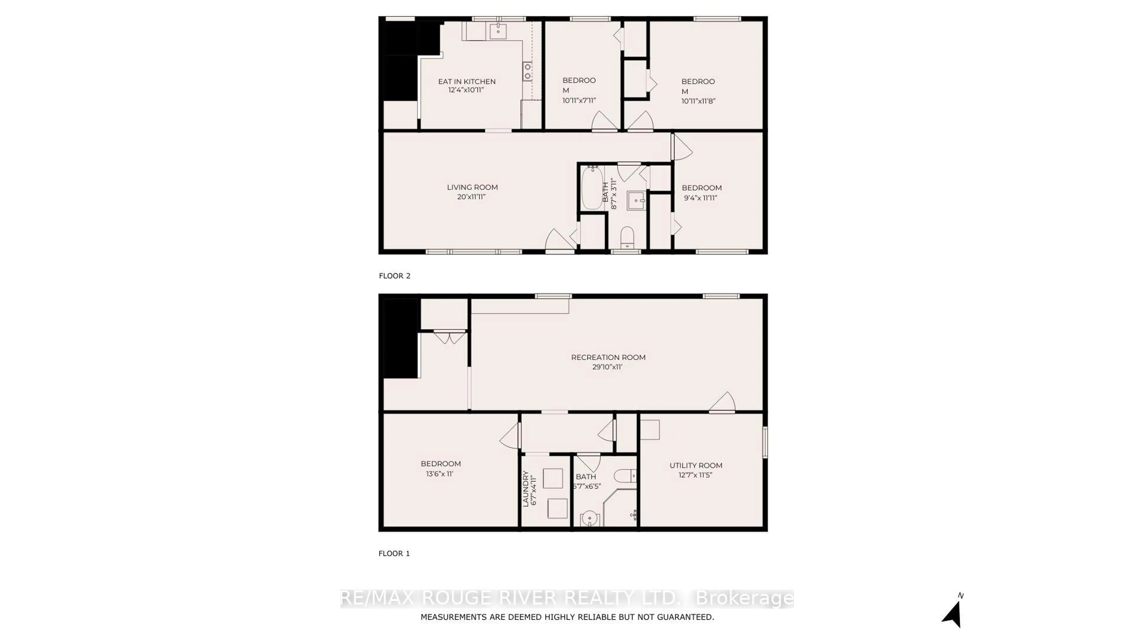 Floor plan for 2 Gardiner Cres, Cobourg Ontario K9A 1W6