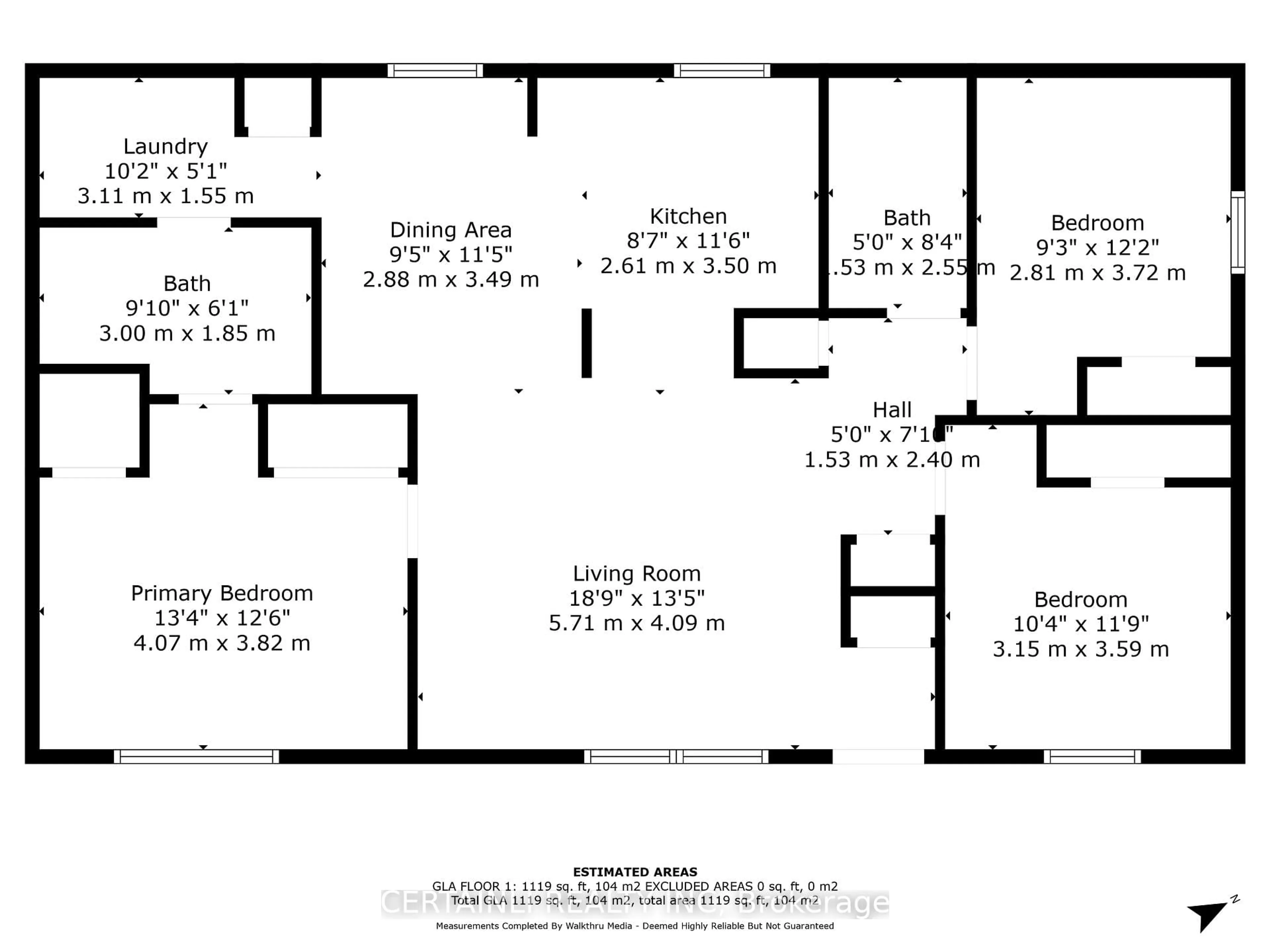 Floor plan for 2189 Dundas St #123, London East Ontario N5V 1H3