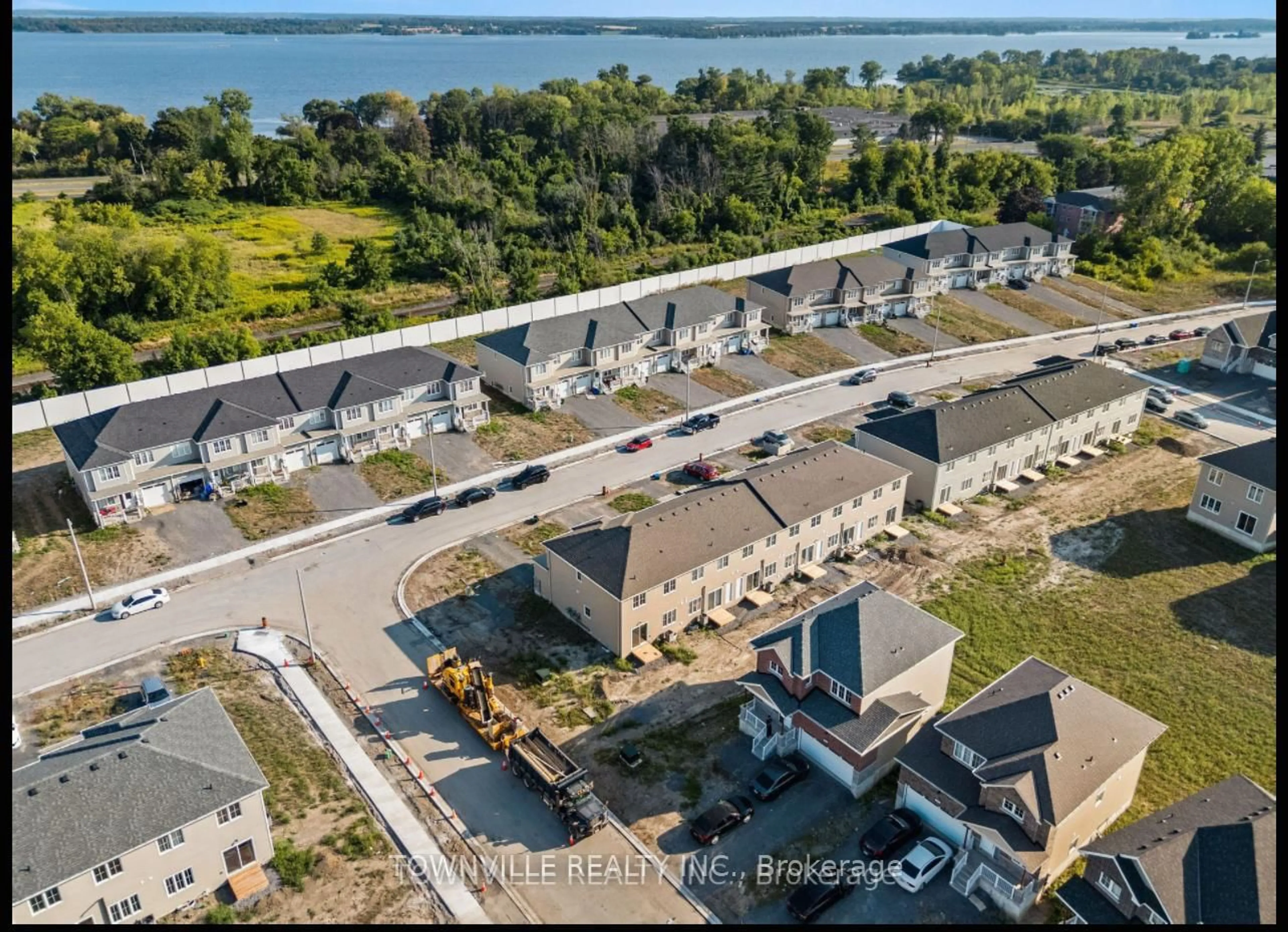 A pic from outside/outdoor area/front of a property/back of a property/a pic from drone, water/lake/river/ocean view for 3 Bradden Cres, Belleville Ontario K8N 0T8