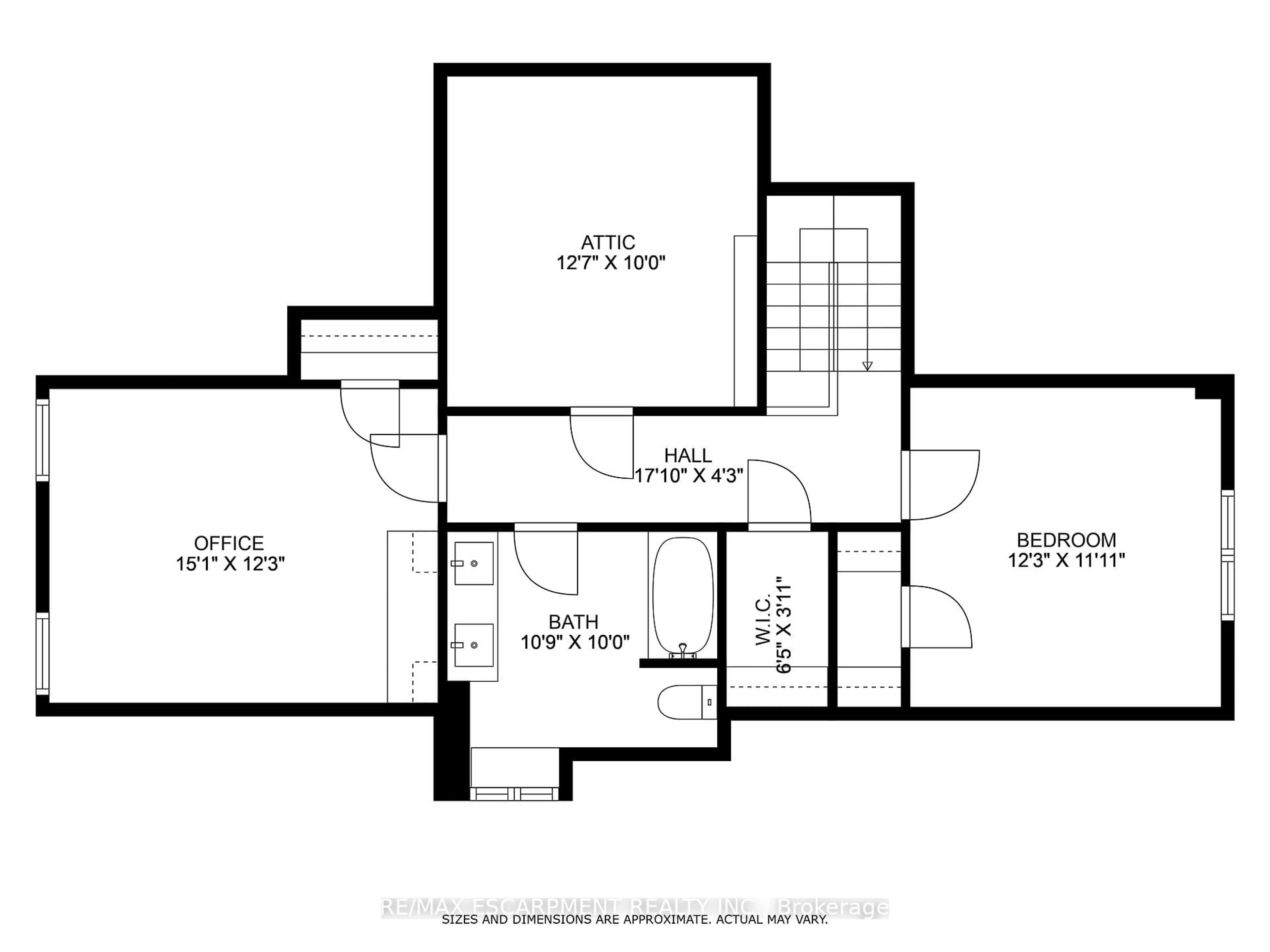 Floor plan for 7 St. James Pl, Hamilton Ontario L8P 2N4