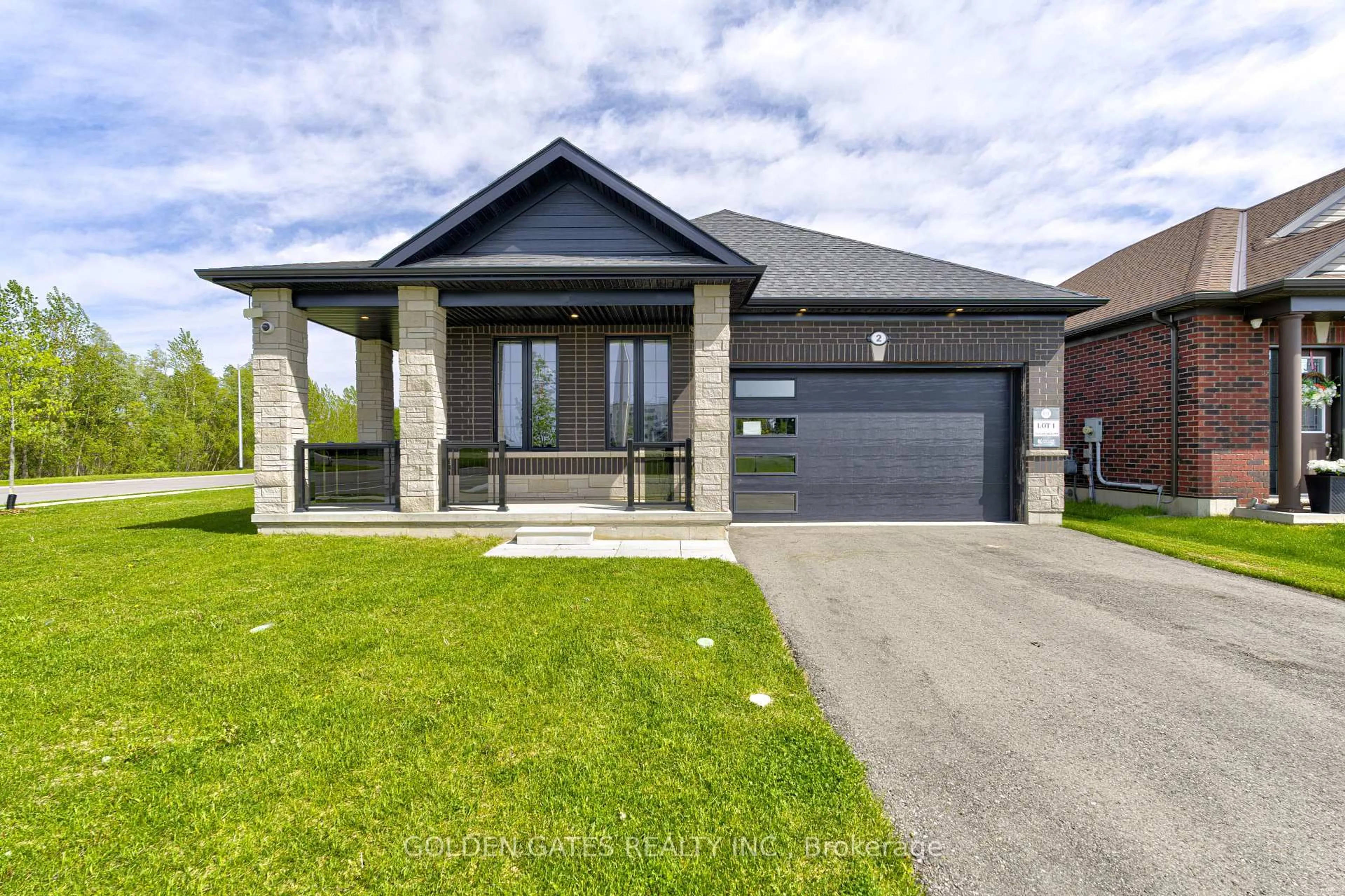 Home with brick exterior material, street for 2 Seaton Cres, Tillsonburg Ontario N4G 0J8
