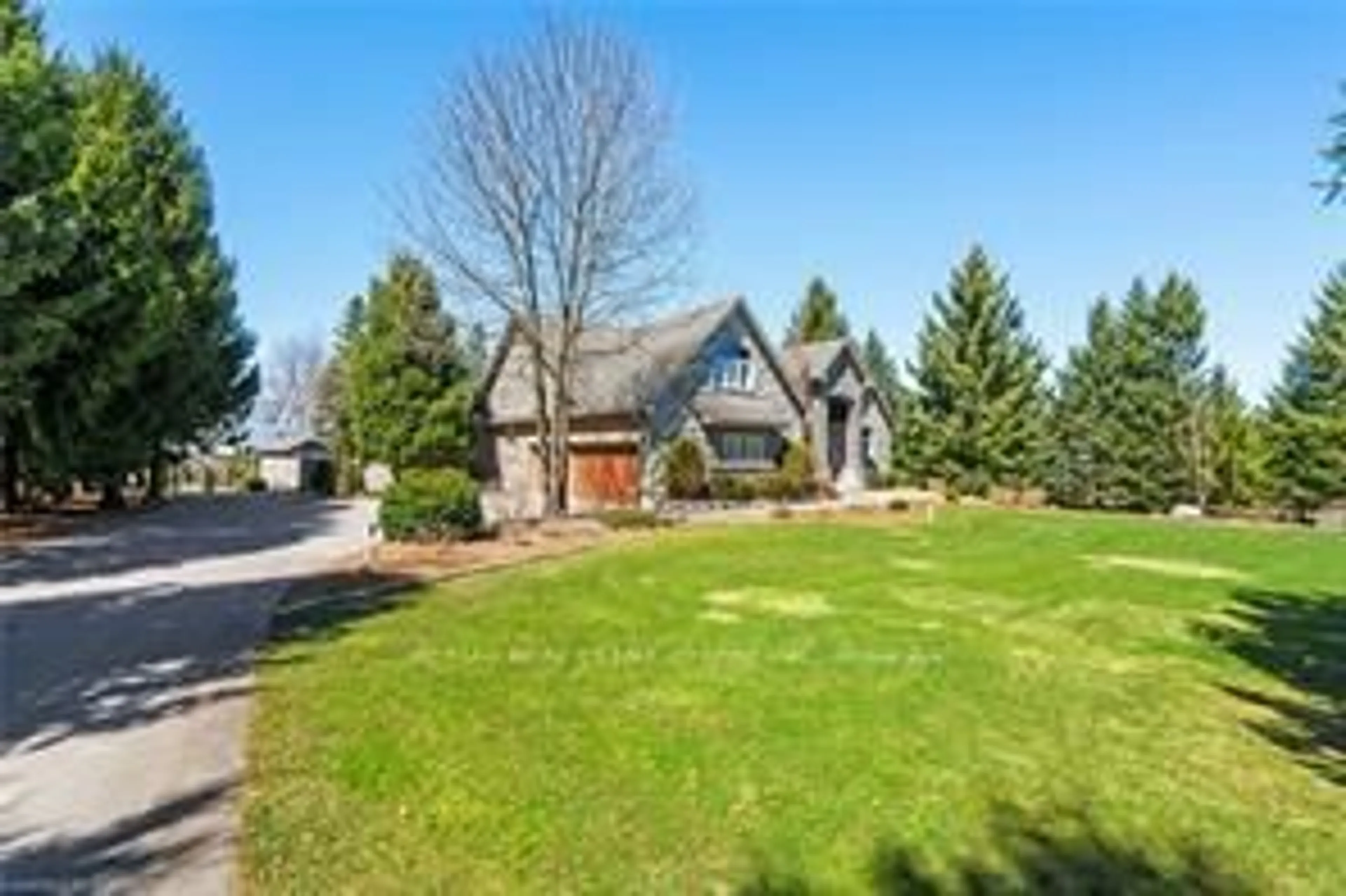 A pic from outside/outdoor area/front of a property/back of a property/a pic from drone, street for 203 East River Rd, Brant Ontario N0E 1N0