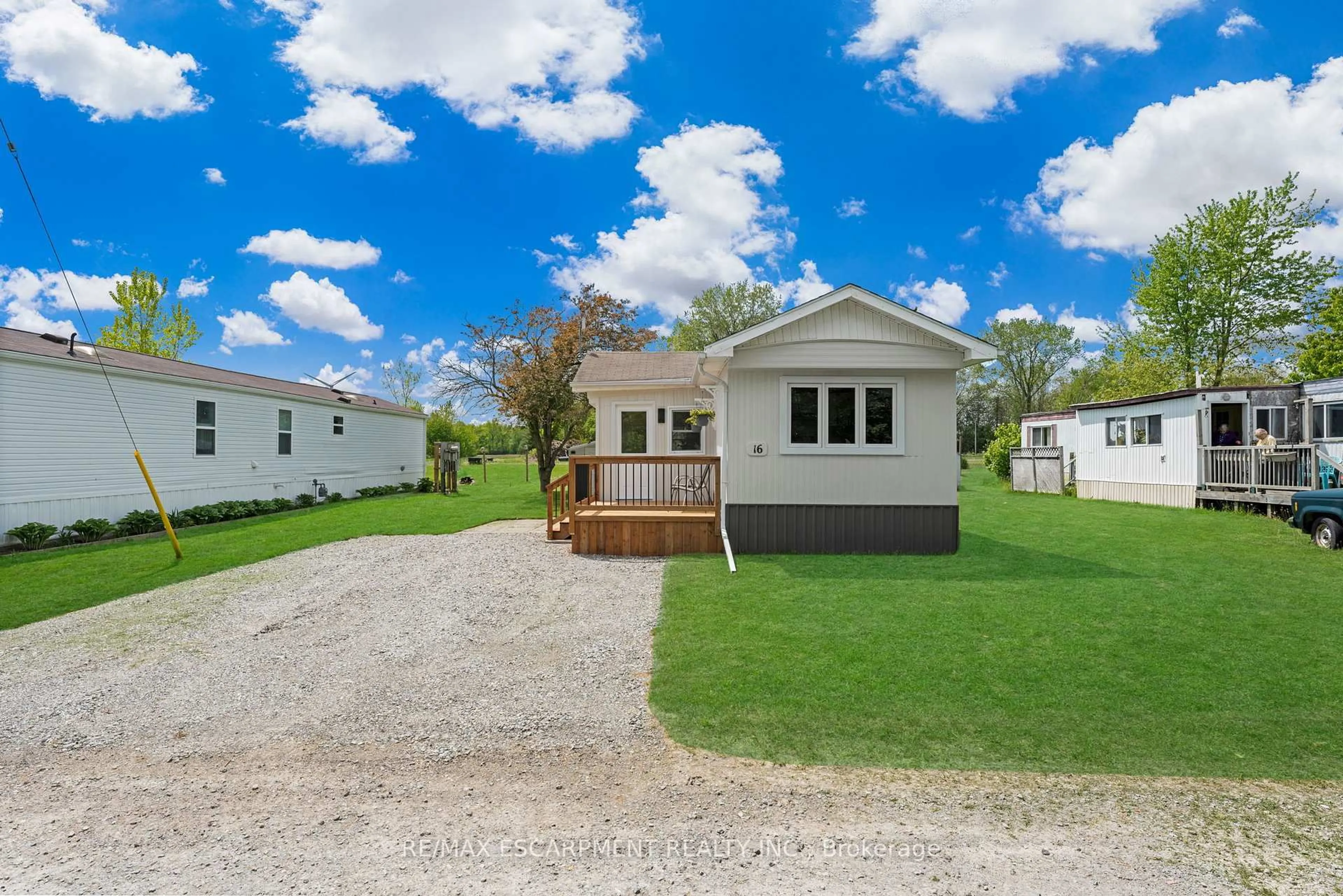 A pic from outside/outdoor area/front of a property/back of a property/a pic from drone, unknown for 43969 HIGHWAY 3 N/A #16, Wainfleet Ontario L0S 1V0