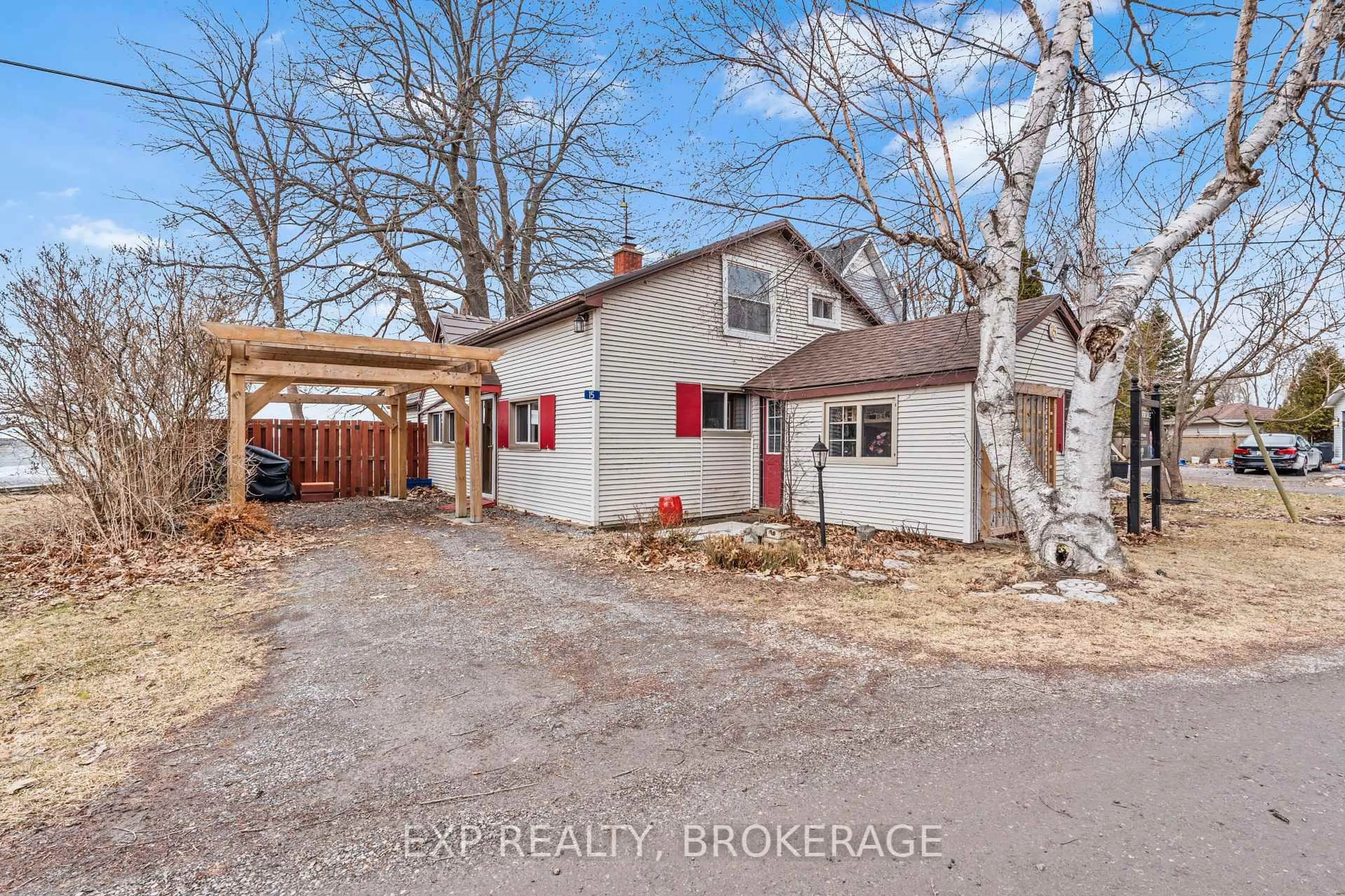 A pic from outside/outdoor area/front of a property/back of a property/a pic from drone, street for 15 STURTIVANS Lane, Leeds and the Thousand Islands Ontario K0E 1L0