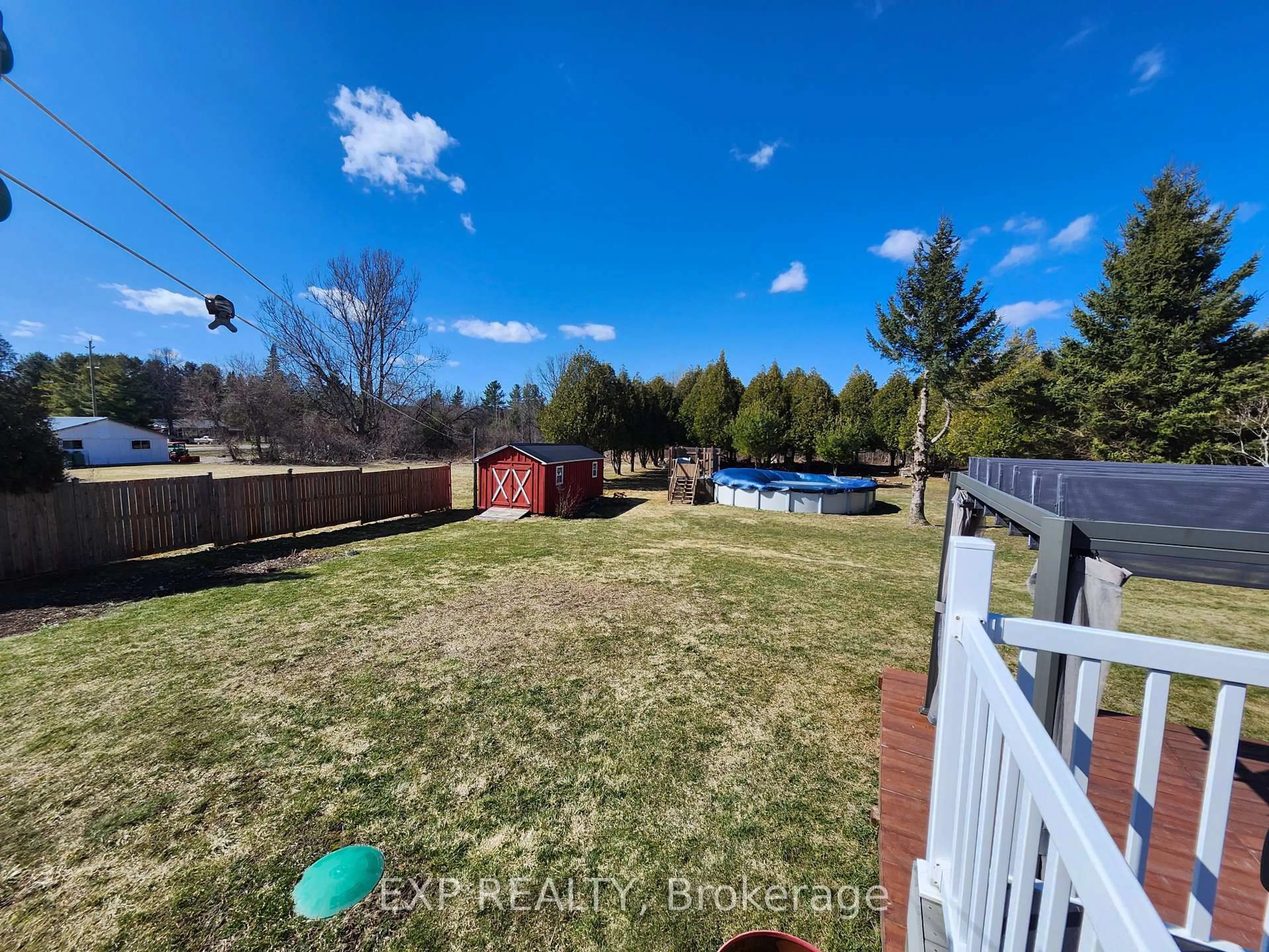 A pic from outside/outdoor area/front of a property/back of a property/a pic from drone, water/lake/river/ocean view for 4020 Glen Smail Rd, Augusta Ontario K0E 1T0