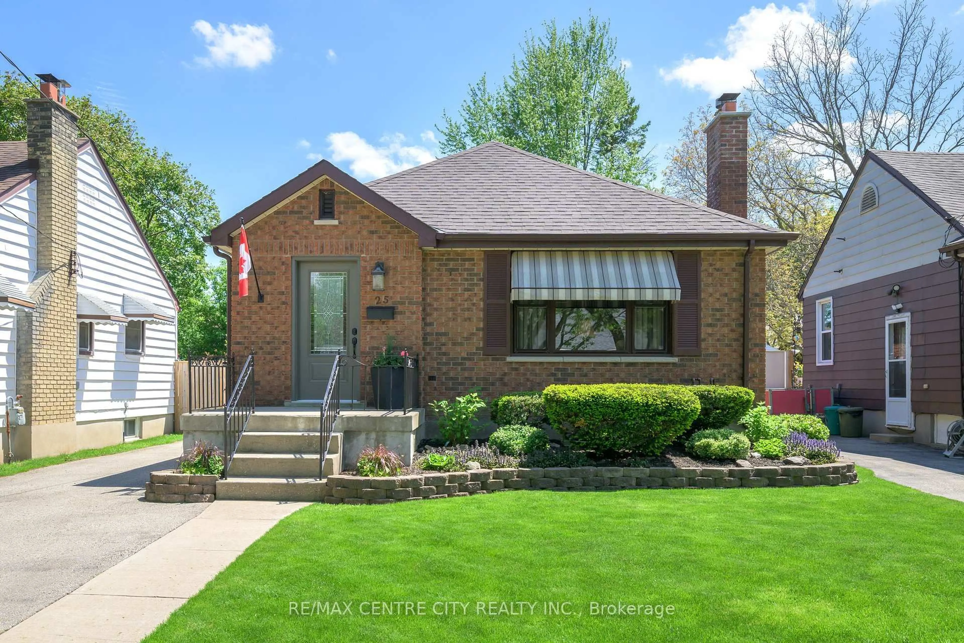 Home with brick exterior material, street for 25 Abbott St, London East Ontario N5W 2K8