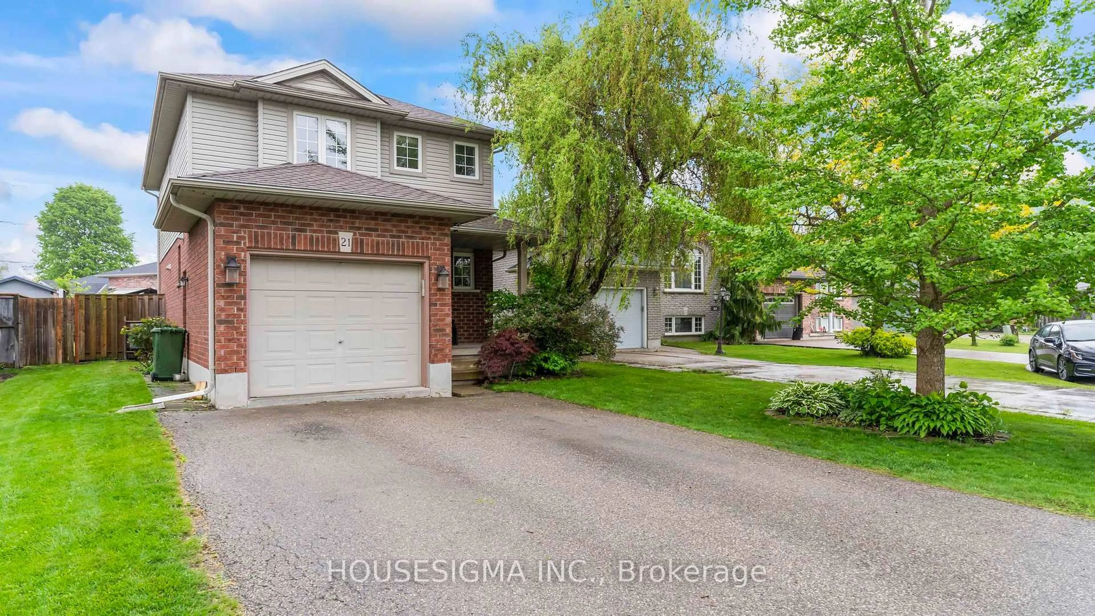 Home with brick exterior material, street for 21 Goldenrod Crt, St. Thomas Ontario N5P 4M7