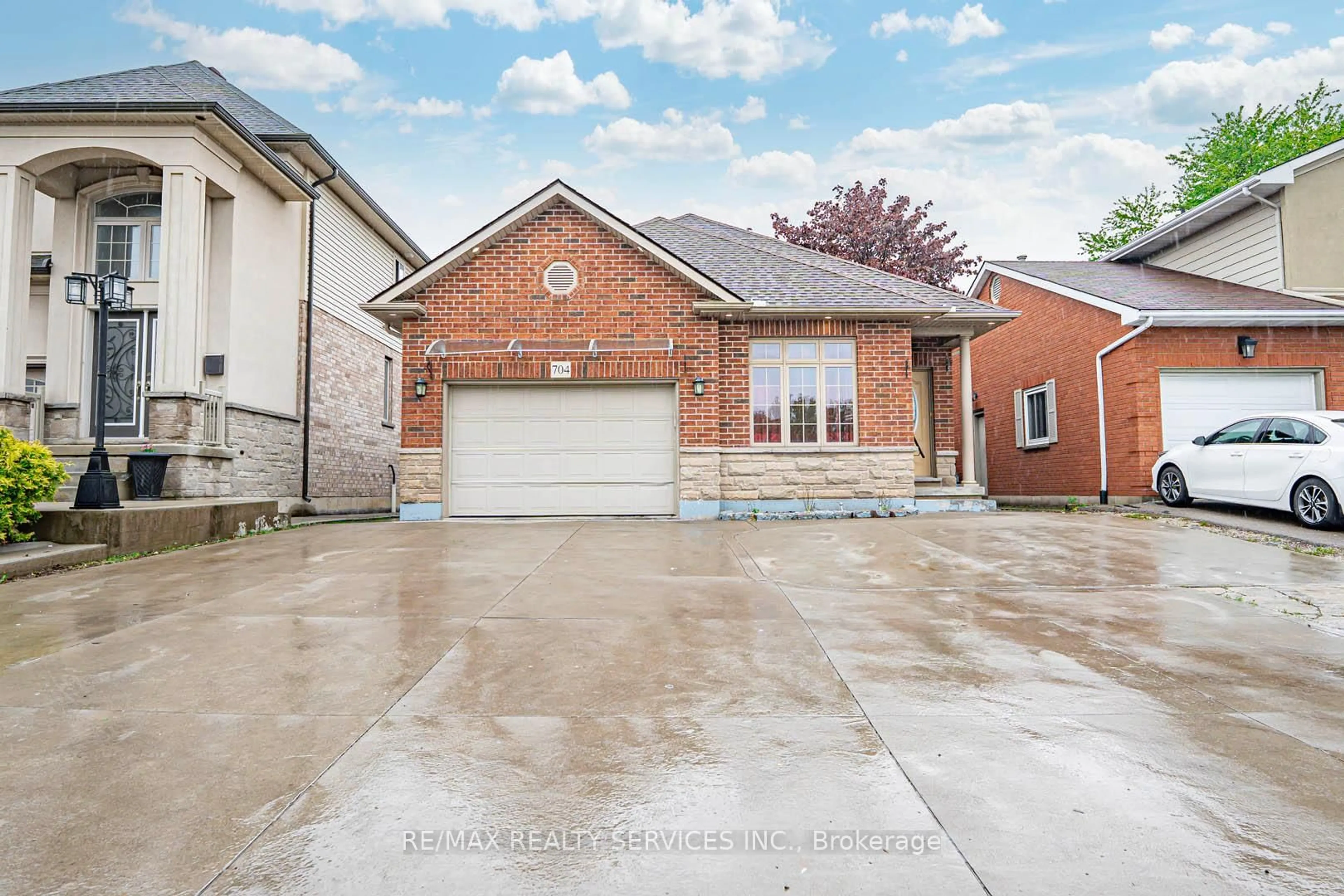 Home with brick exterior material, street for 704 Stone Church Rd, Hamilton Ontario L8W 1A7