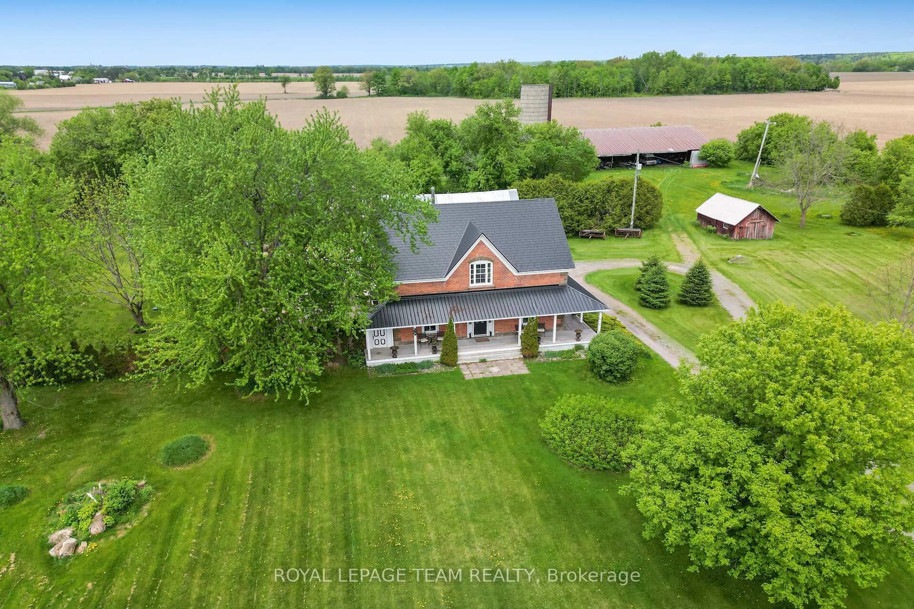 A pic from outside/outdoor area/front of a property/back of a property/a pic from drone, water/lake/river/ocean view for 1242 Donald B. Munro Dr, Carp Ontario K0A 1L0