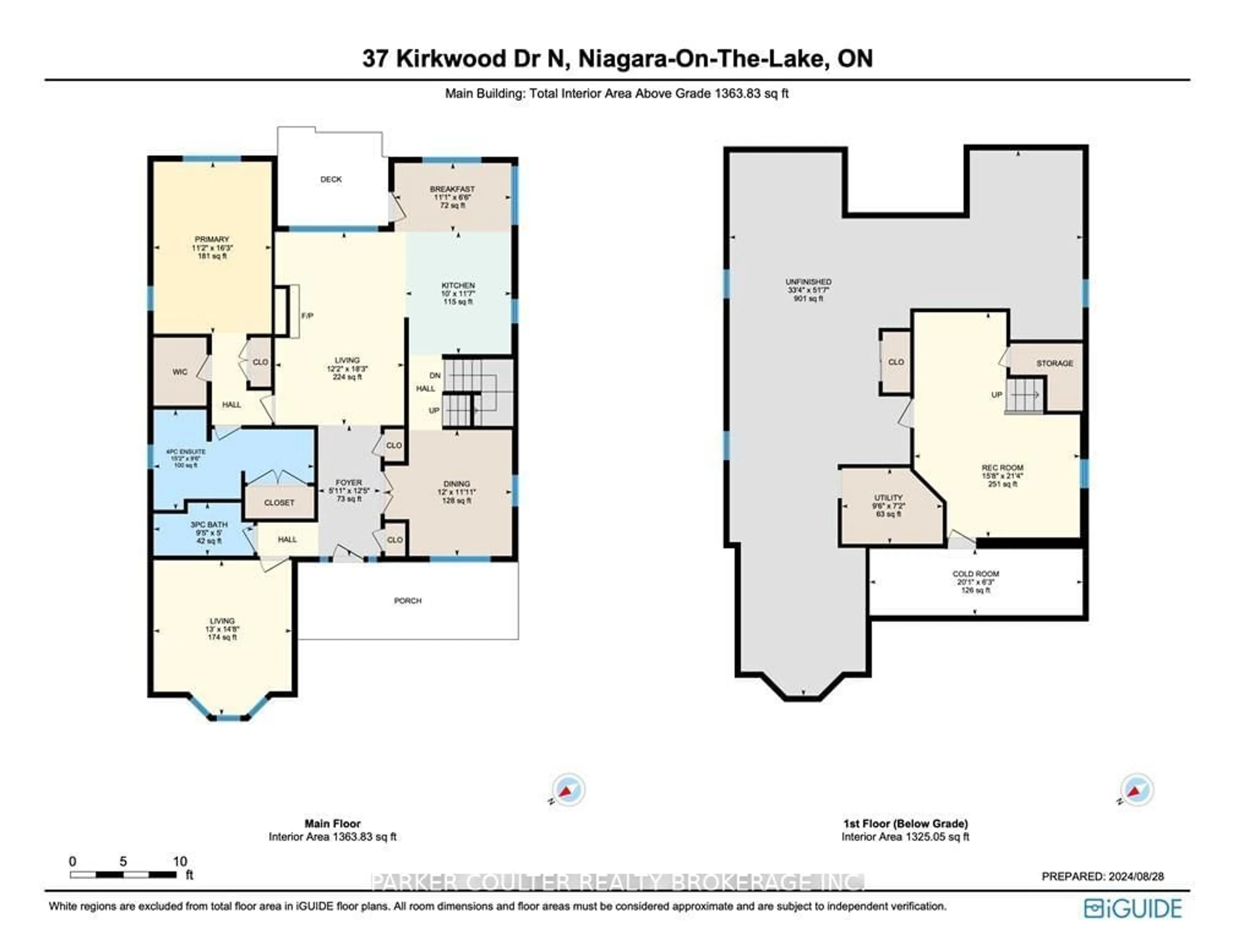 Floor plan for 37 KIRKWOOD Dr, Niagara-on-the-Lake Ontario L0S 1J0