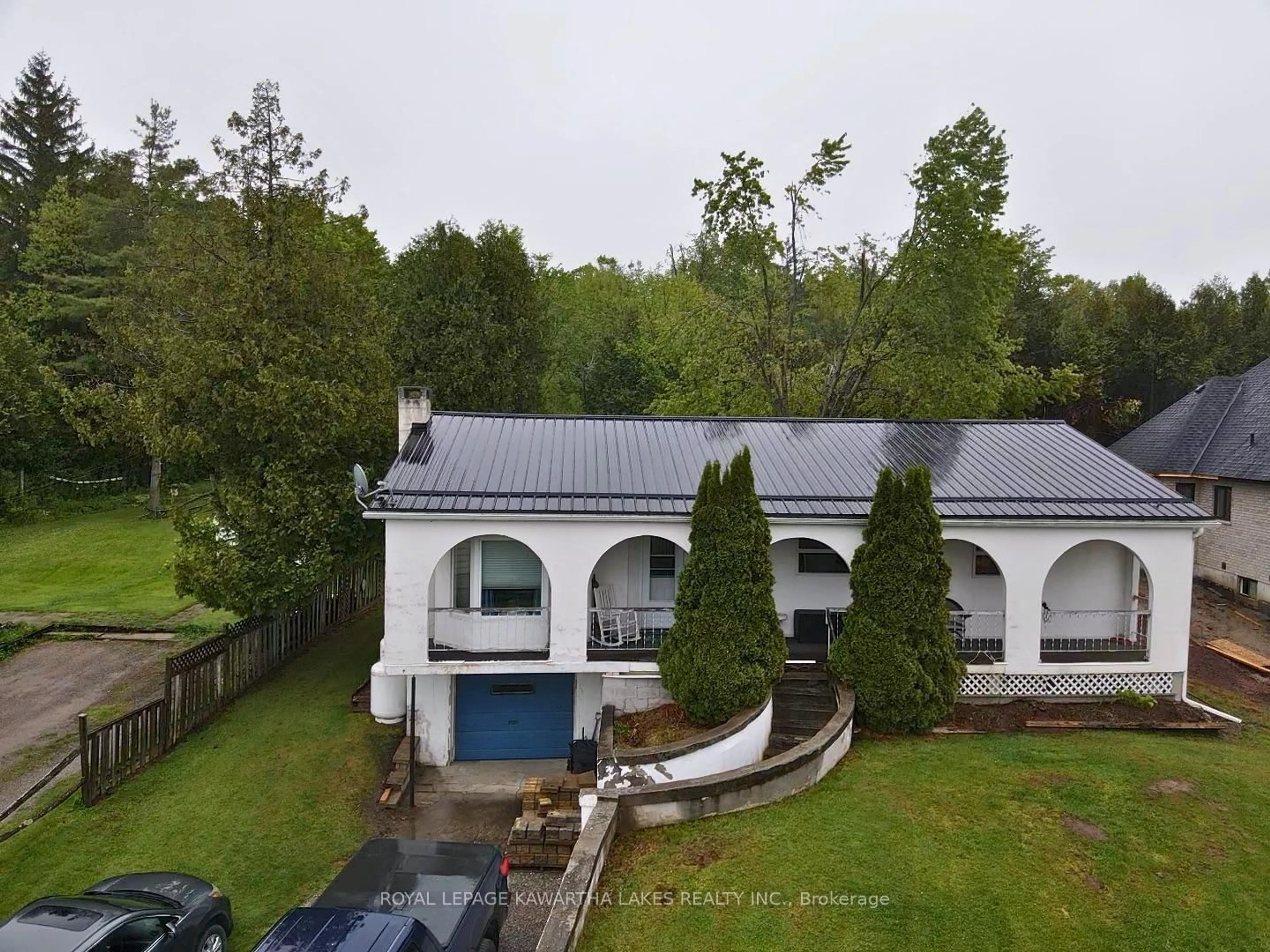 A pic from outside/outdoor area/front of a property/back of a property/a pic from drone, unknown for 835 Cedar Glen Rd, Kawartha Lakes Ontario K0M 1L0