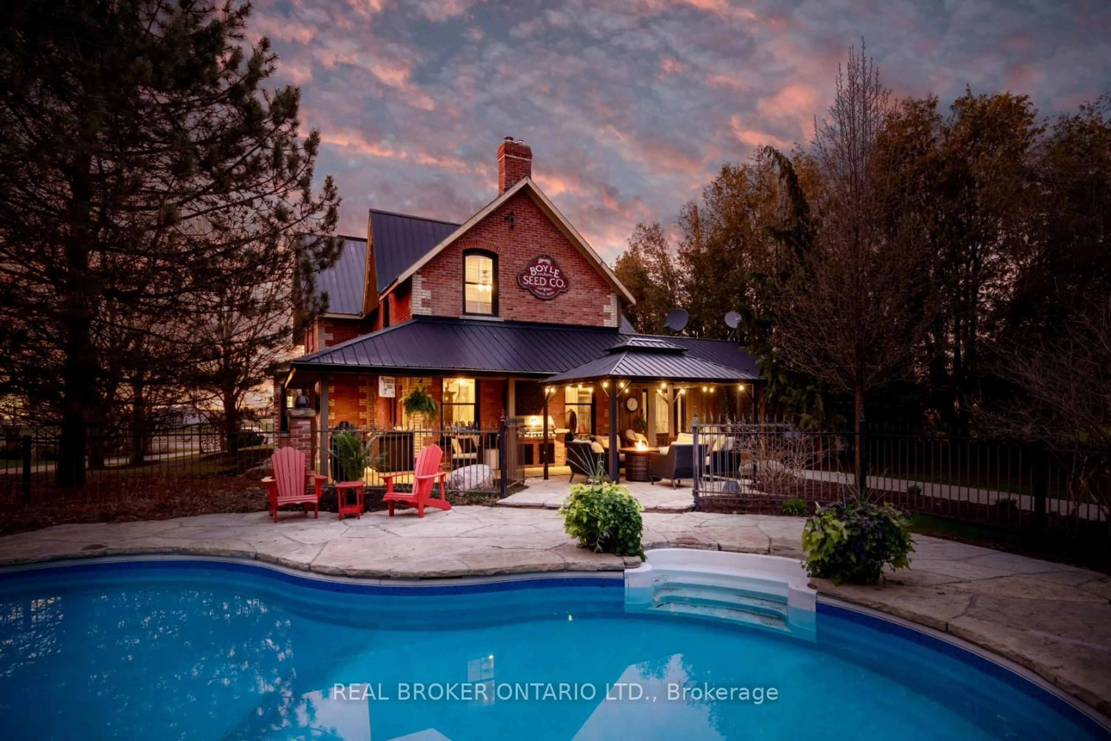 Patio, water/lake/river/ocean view for 832 Highway 7A, Kawartha Lakes Ontario L0A 1A0