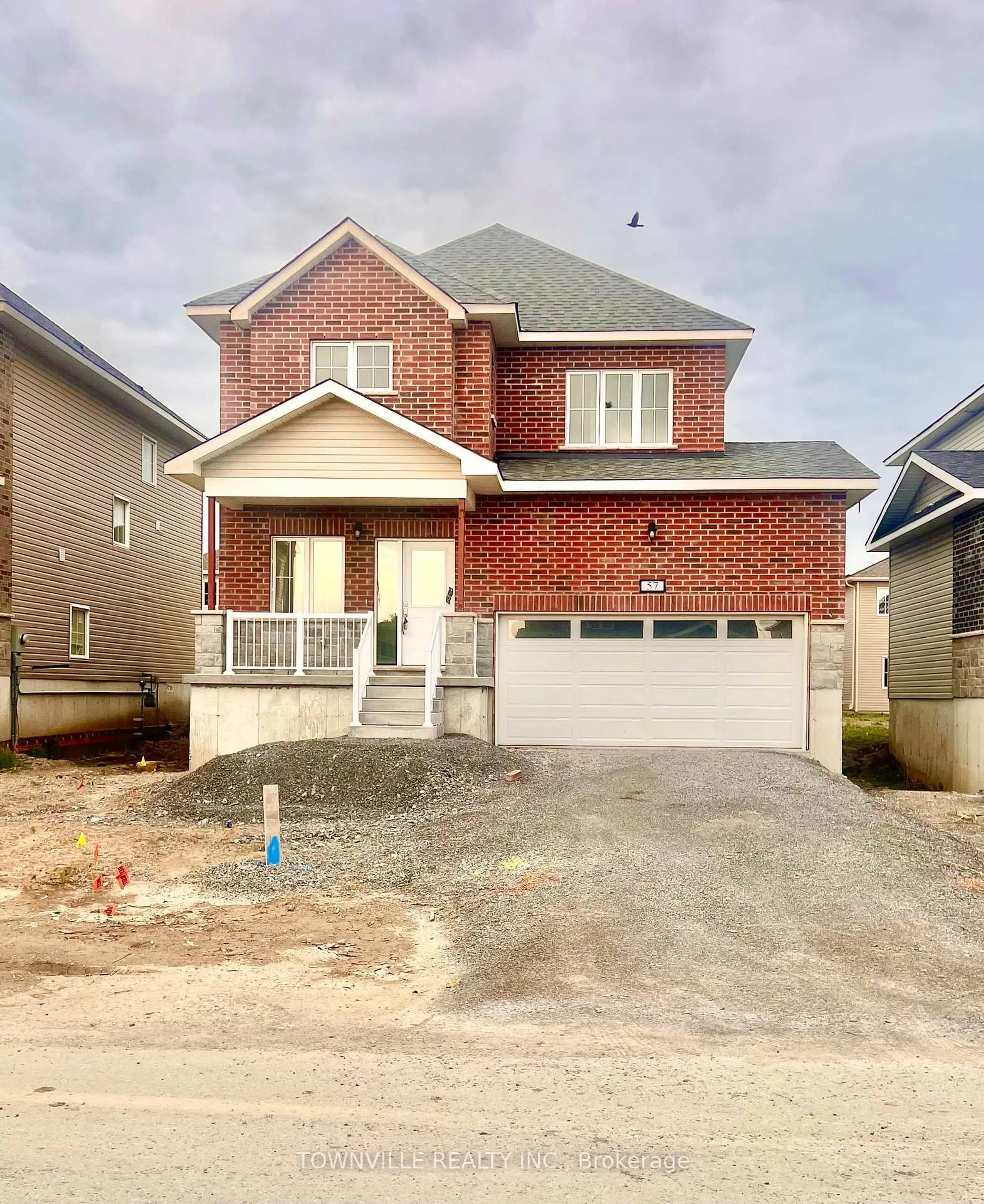 Home with brick exterior material, street for 57 Bradden Cres, Belleville Ontario K8N 0T7