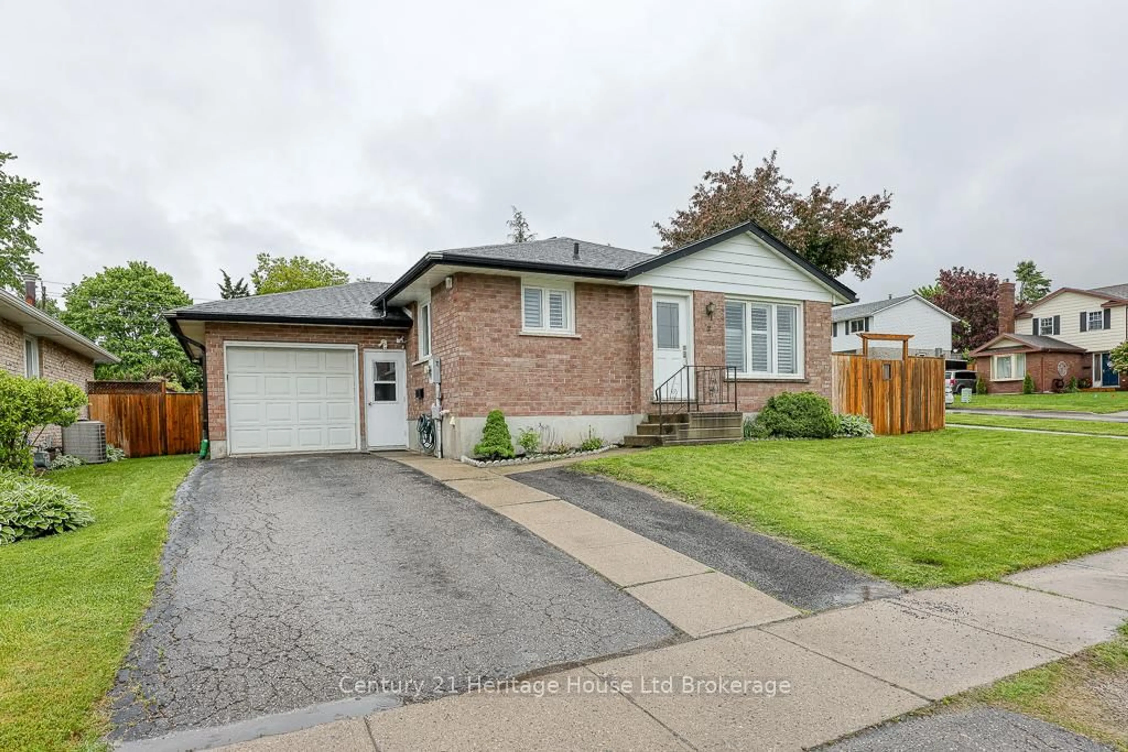 Home with brick exterior material, street for 2 Chippewa Ave, Woodstock Ontario N4T 1A1