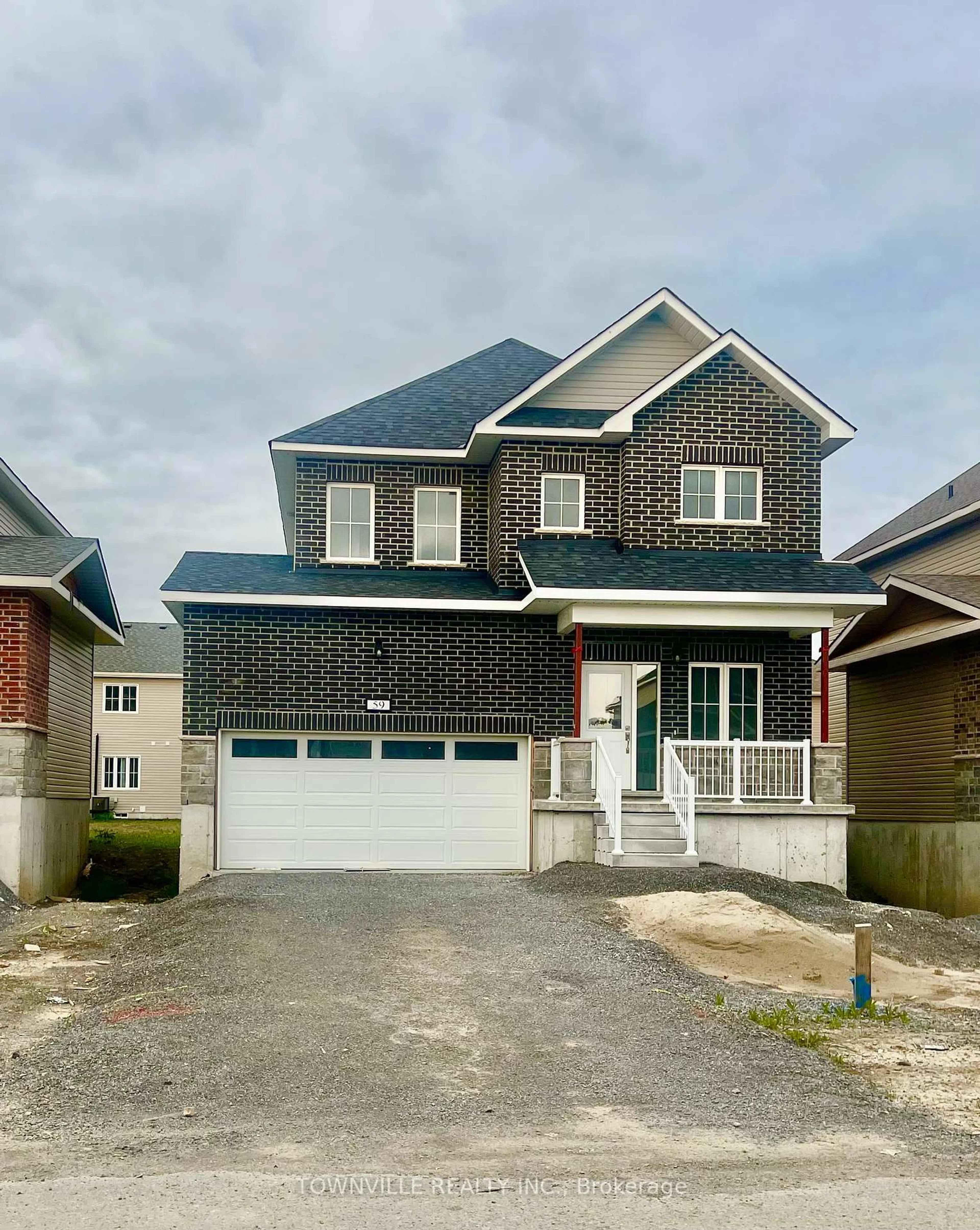 Home with brick exterior material, street for 59 Bradden Cres, Belleville Ontario K8N 0T7