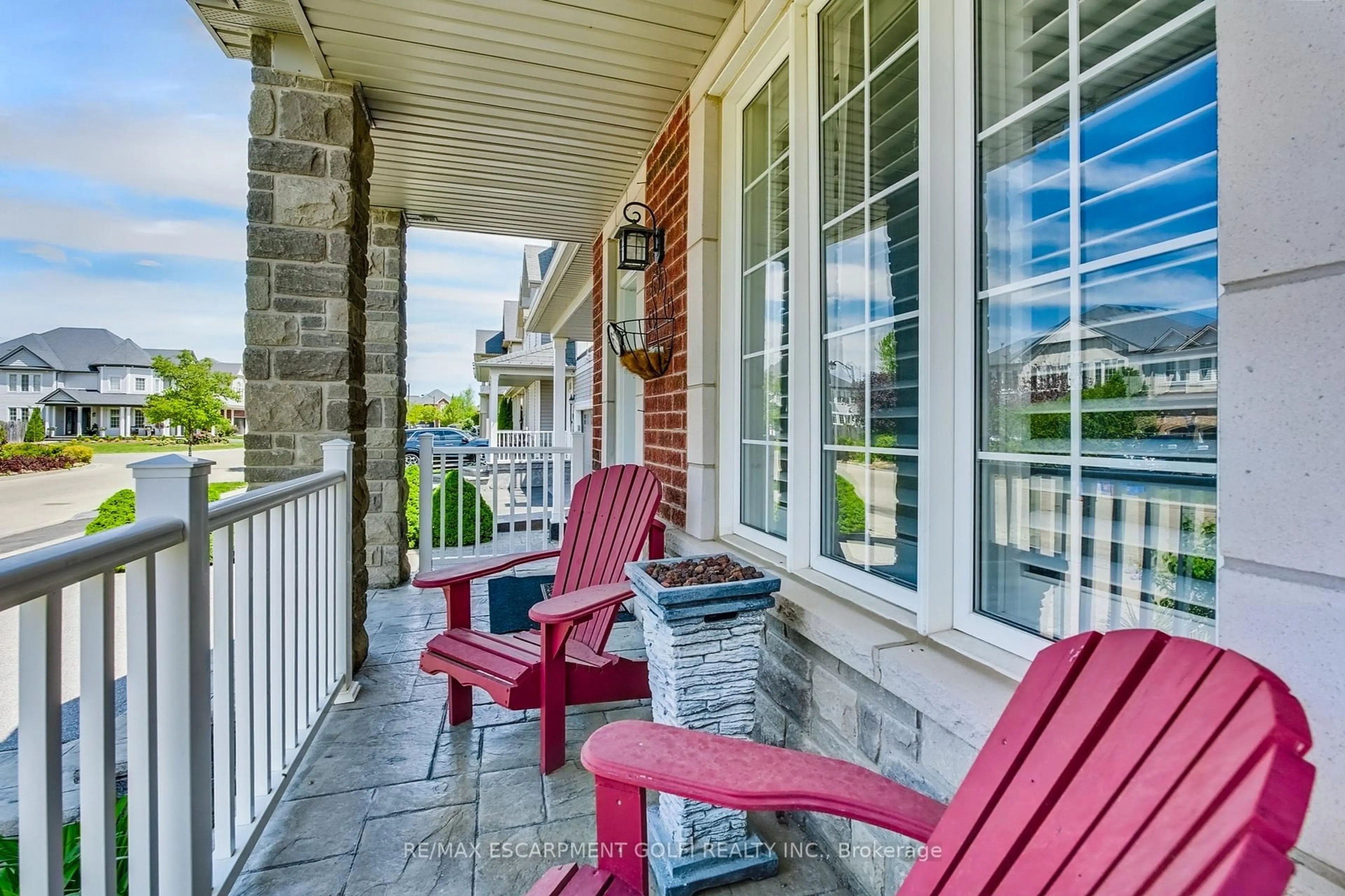 Patio, street for 63 Fowler Dr, Hamilton Ontario L0R 1C0