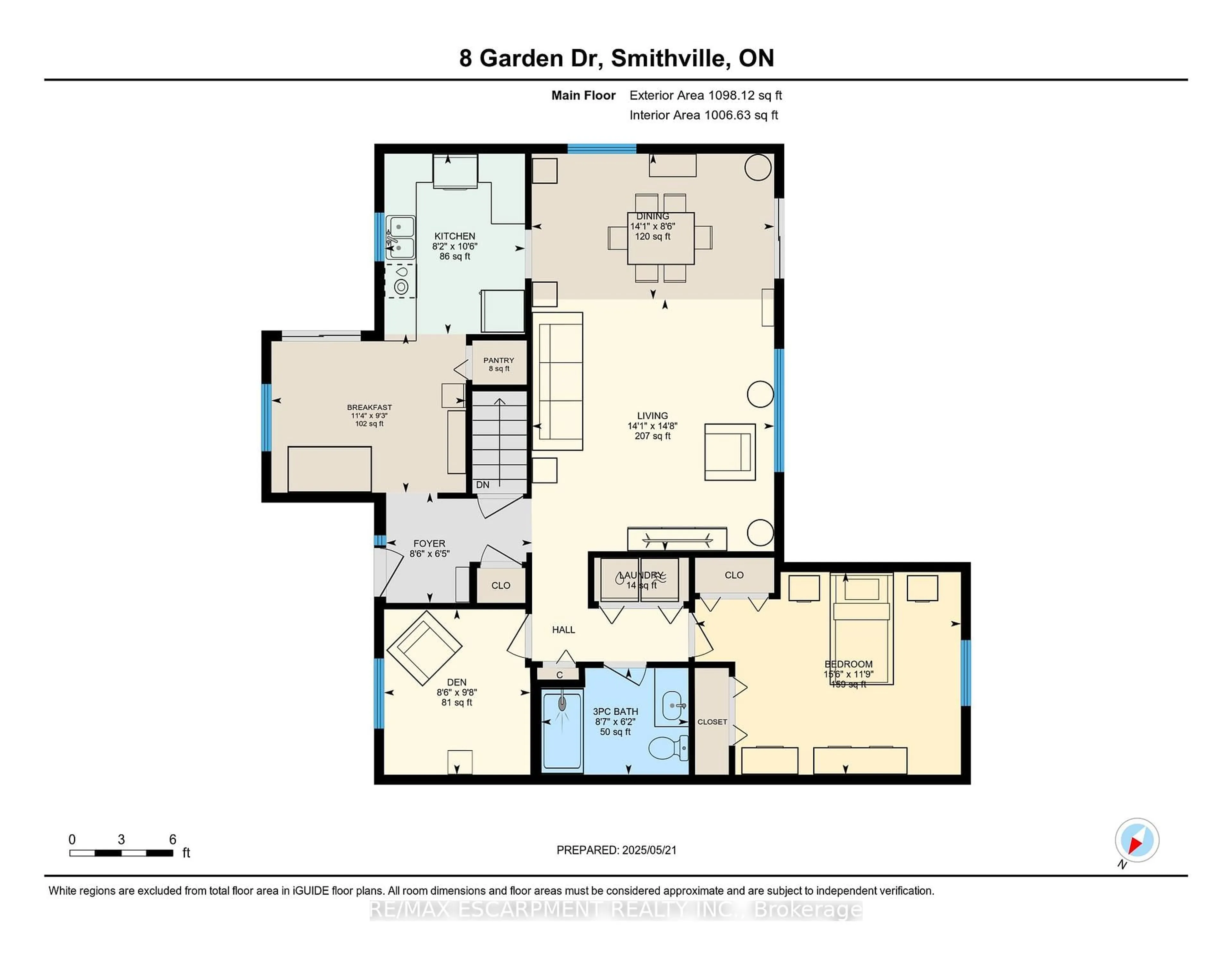 Floor plan for 8 Garden Dr, West Lincoln Ontario L0R 2A0