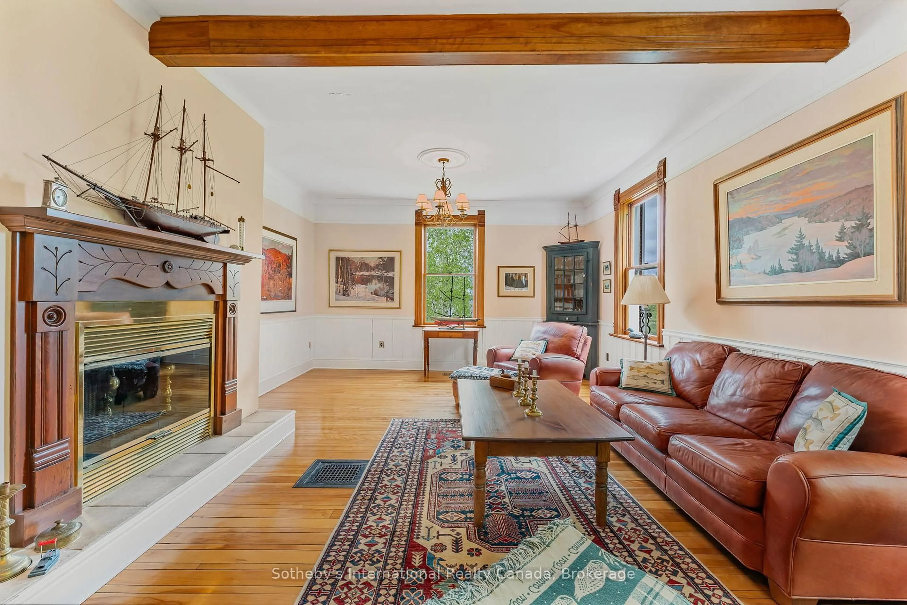 Living room with furniture, unknown for 81A WIND ROSE Lane, Ryerson Ontario P0A 1C0