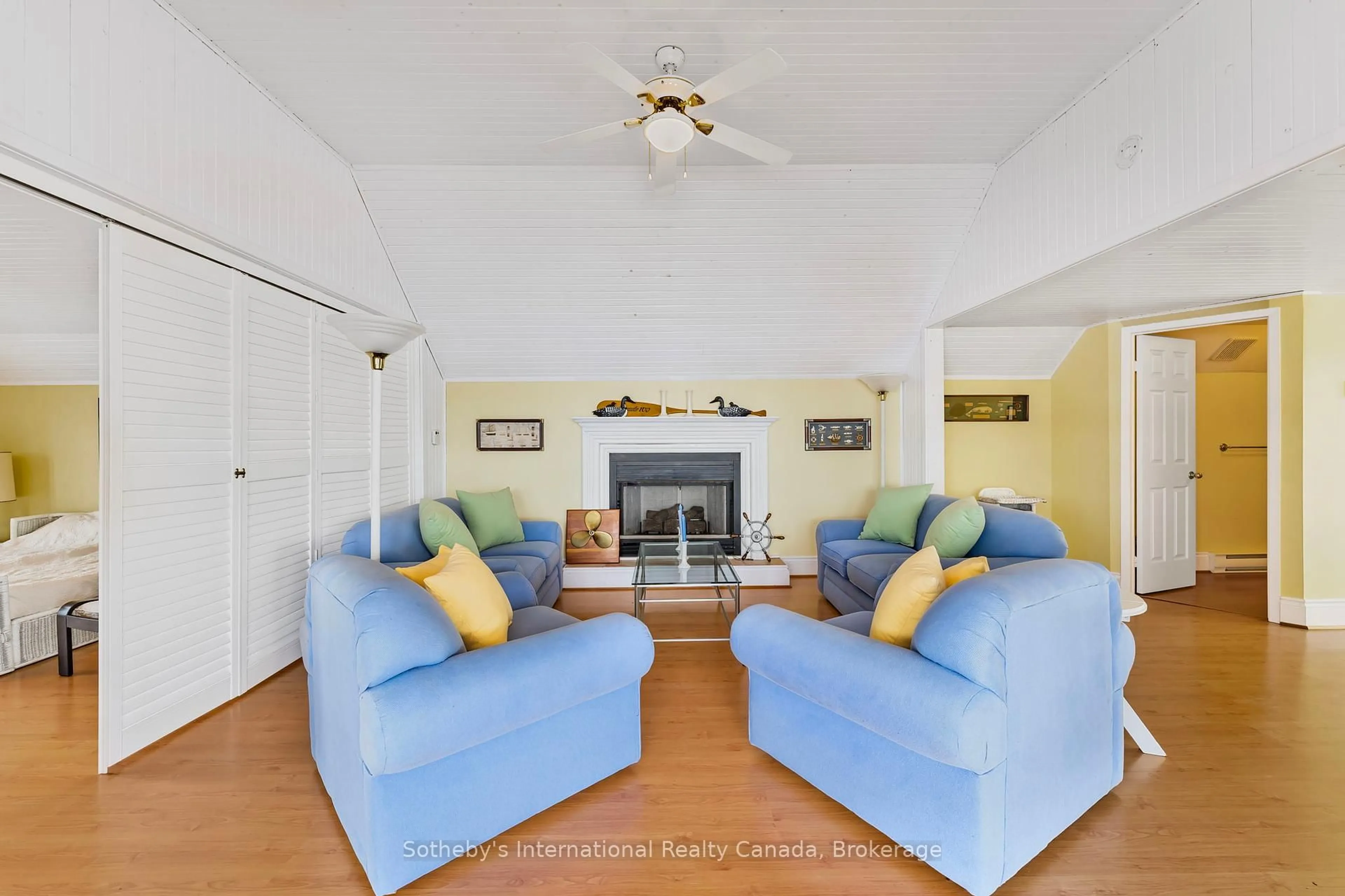 Living room with furniture, unknown for 81A WIND ROSE Lane, Ryerson Ontario P0A 1C0