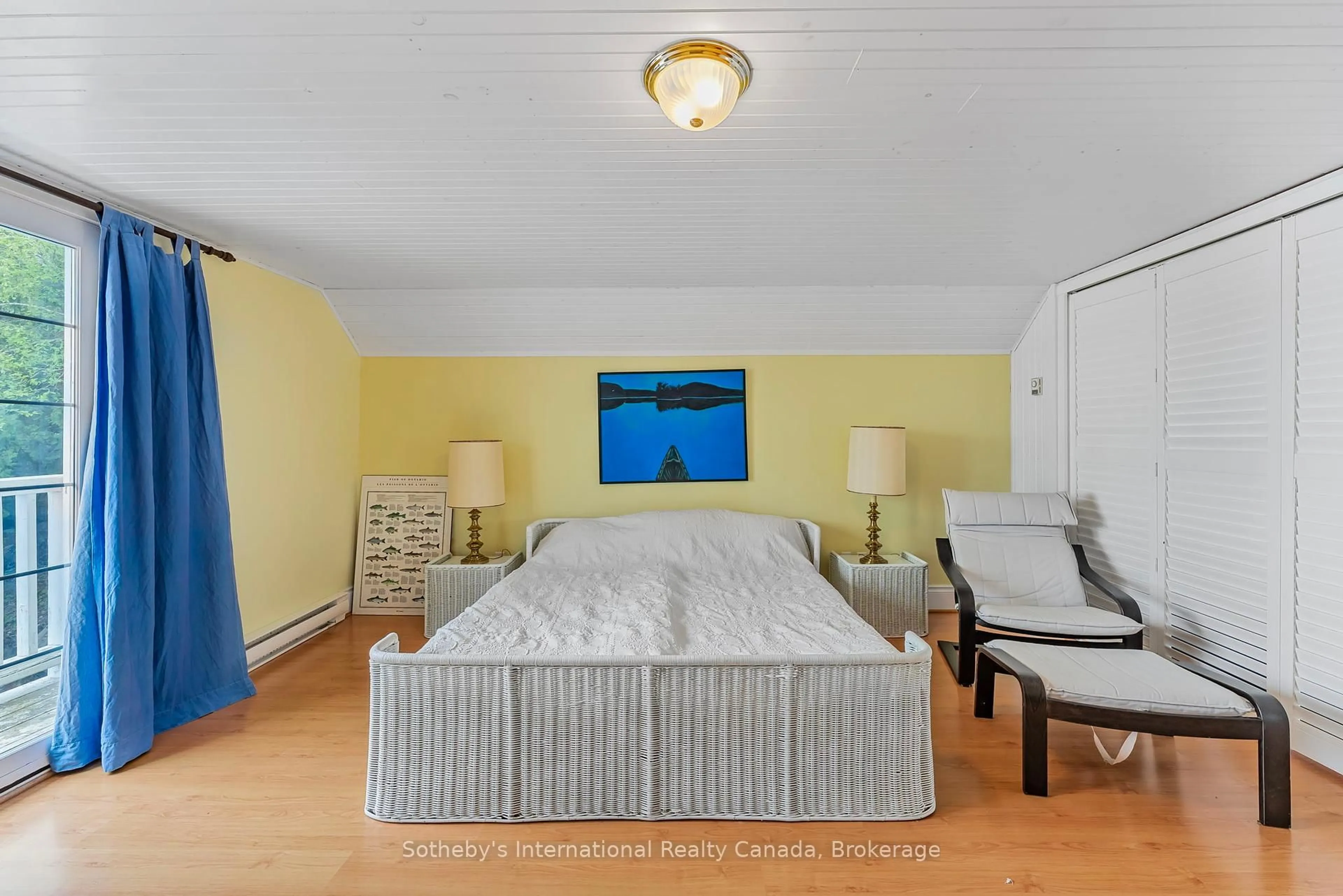 Bedroom with bed, unknown for 81A WIND ROSE Lane, Ryerson Ontario P0A 1C0