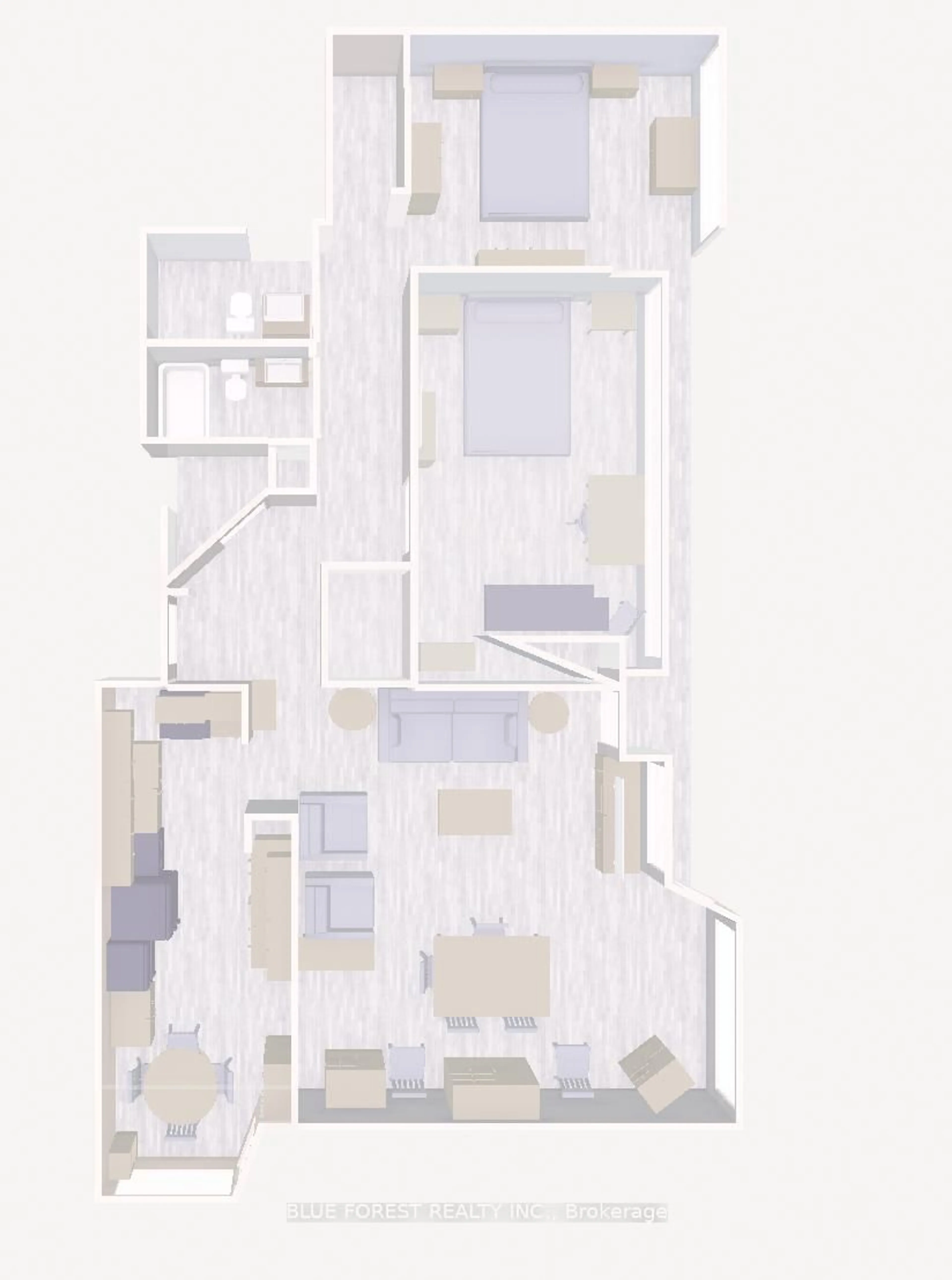 Floor plan for 744 Wonderland Rd #1106, London South Ontario N6K 4K3