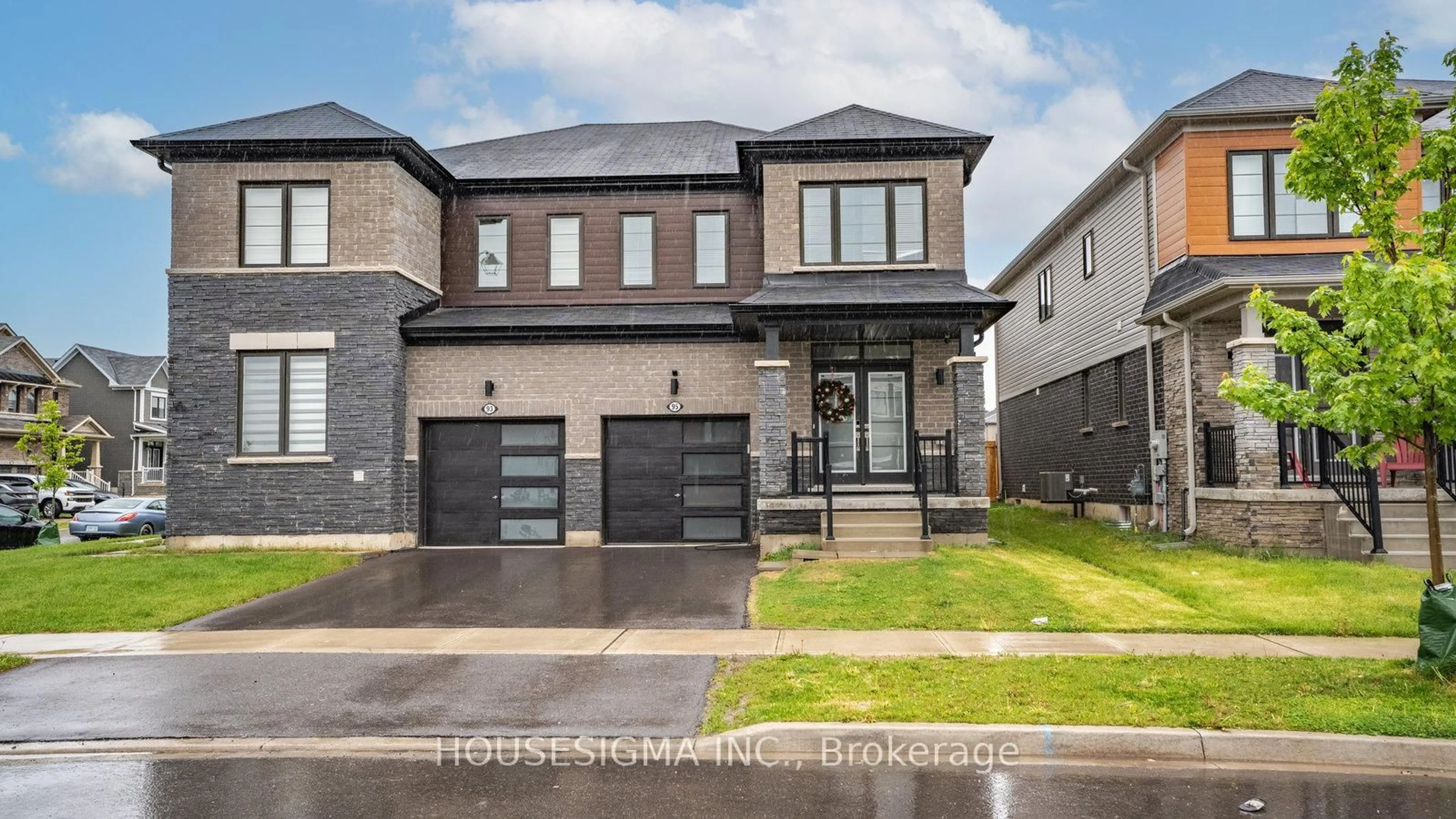 Home with brick exterior material, street for 95 rainbow dr Dr, Haldimand Ontario N3W 0E8